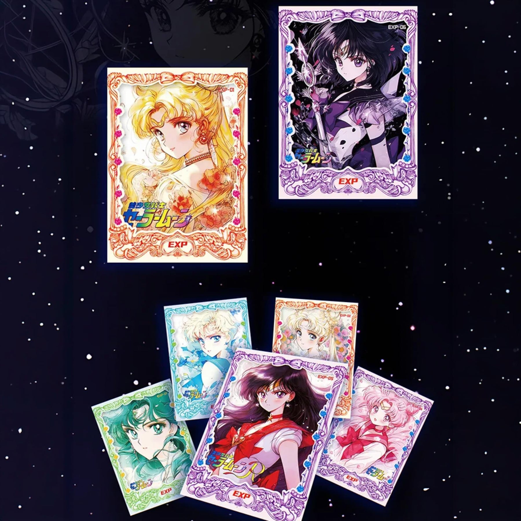 Sailor Moon 2023 TRMP USA Museum Trading Card Booster Box | 30 Packs