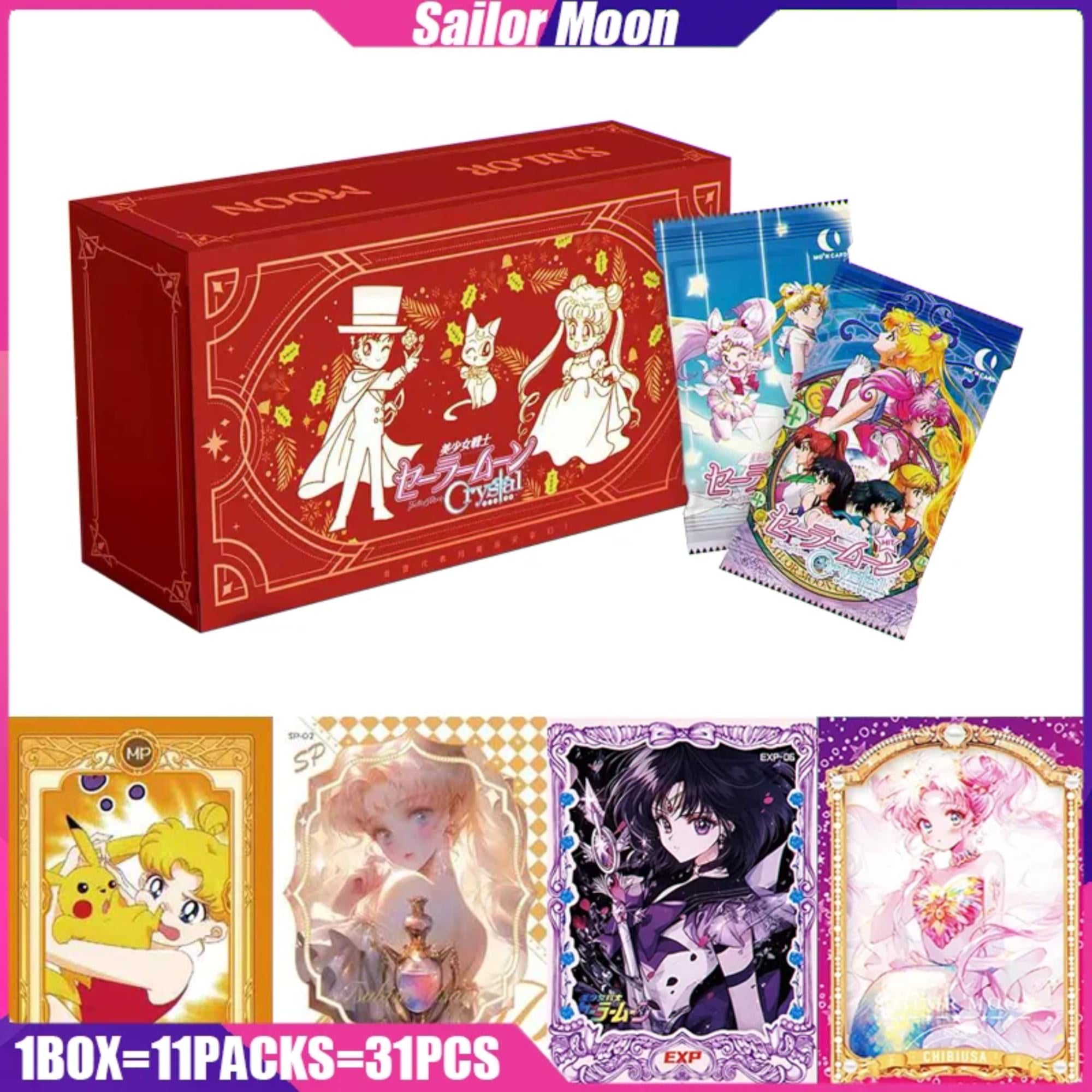Sailor Moon 2023 TRMP USA Museum Trading Card Booster Box | 30 Packs