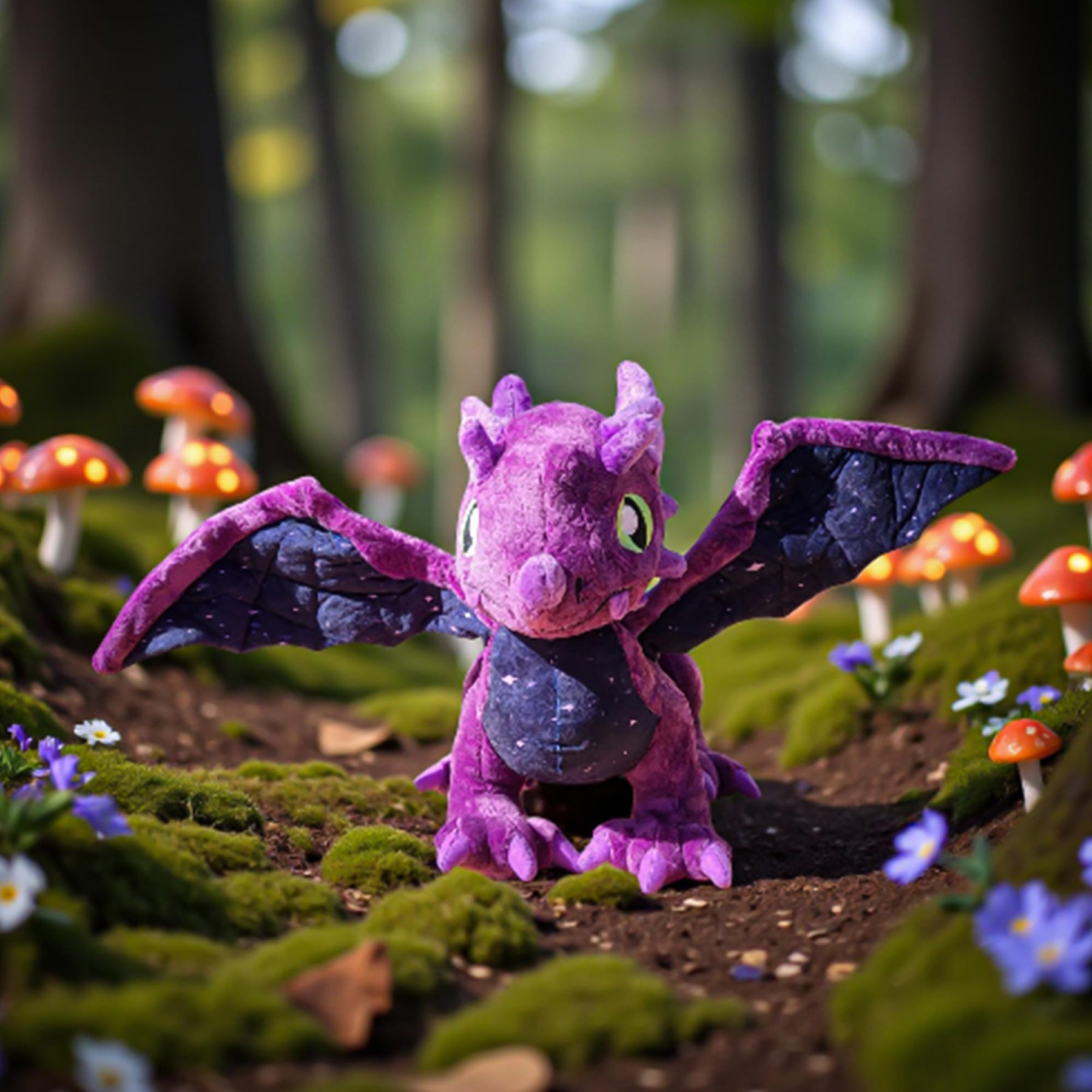 Tentacle Kitty Campaign Starlight Dragon Plush