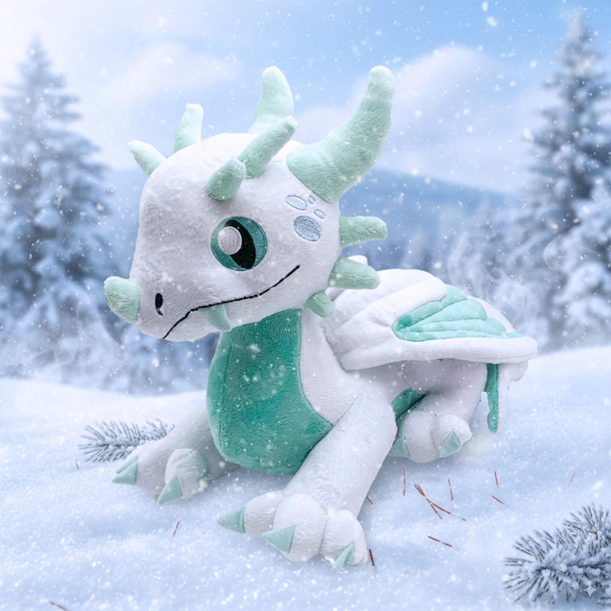 Tentacle Kitty Campaign Critters Ice Dragon Plush