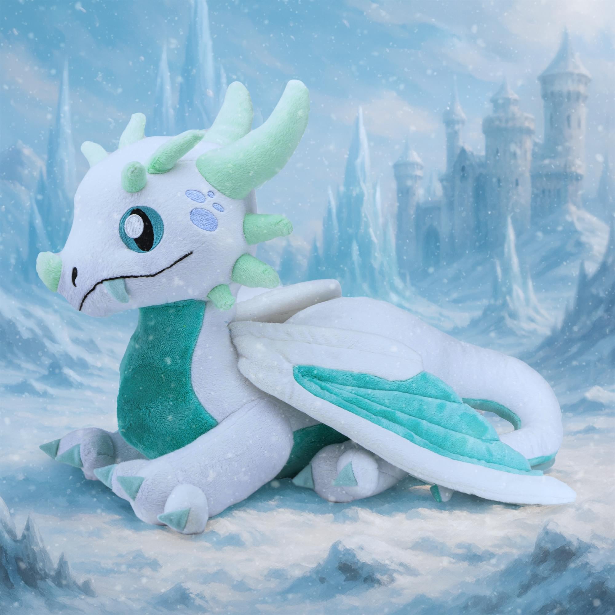 Tentacle Kitty Campaign Critters Ice Dragon Plush