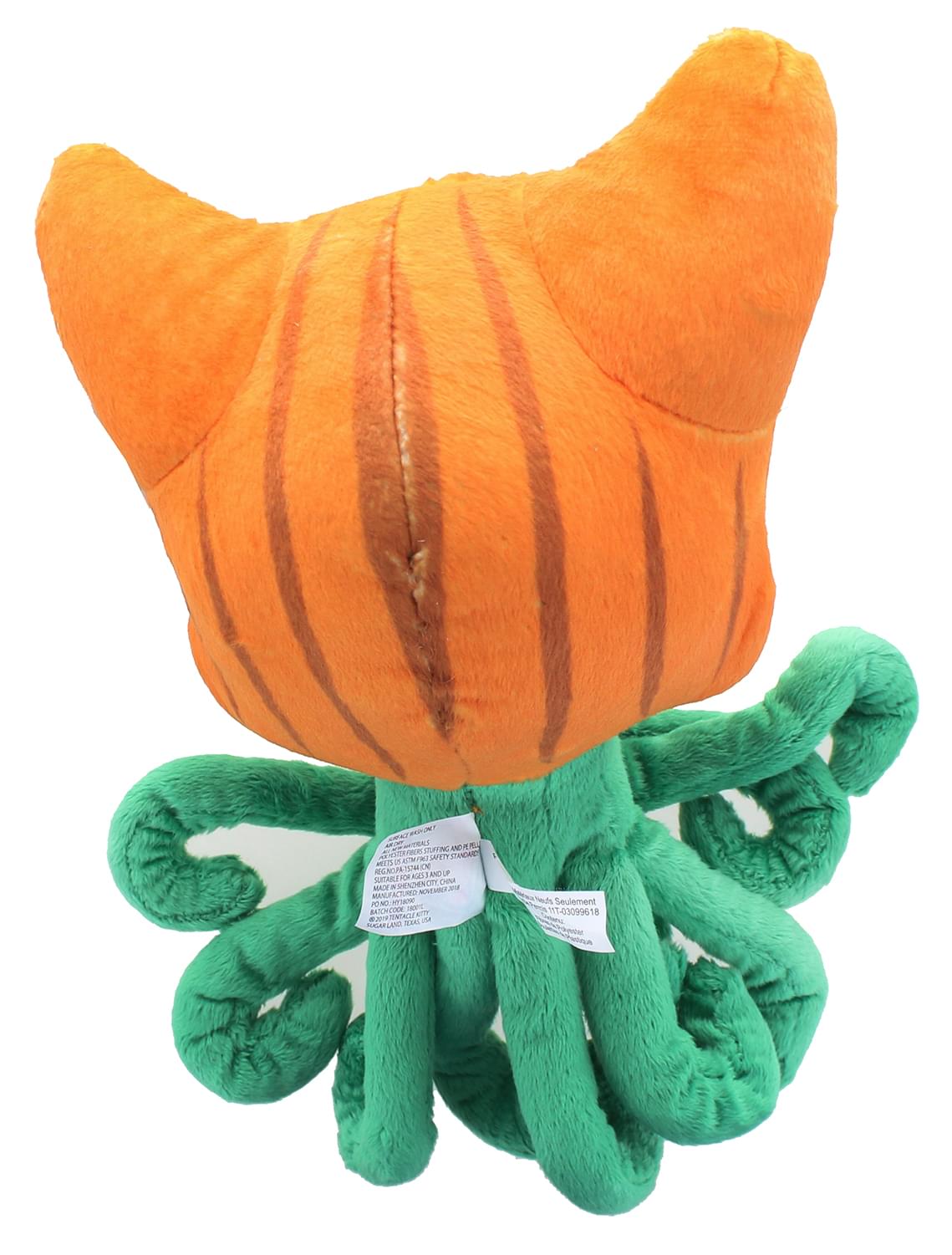 Tentacle Kitty 8 Inch Plush | Cat-O-Lantern