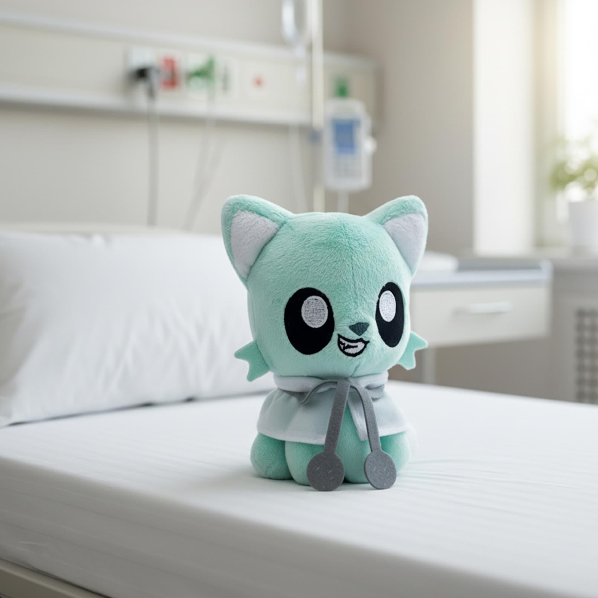 Tentacle Kitty First Responders & Essentials Little Ones Plush | Doc Kitty