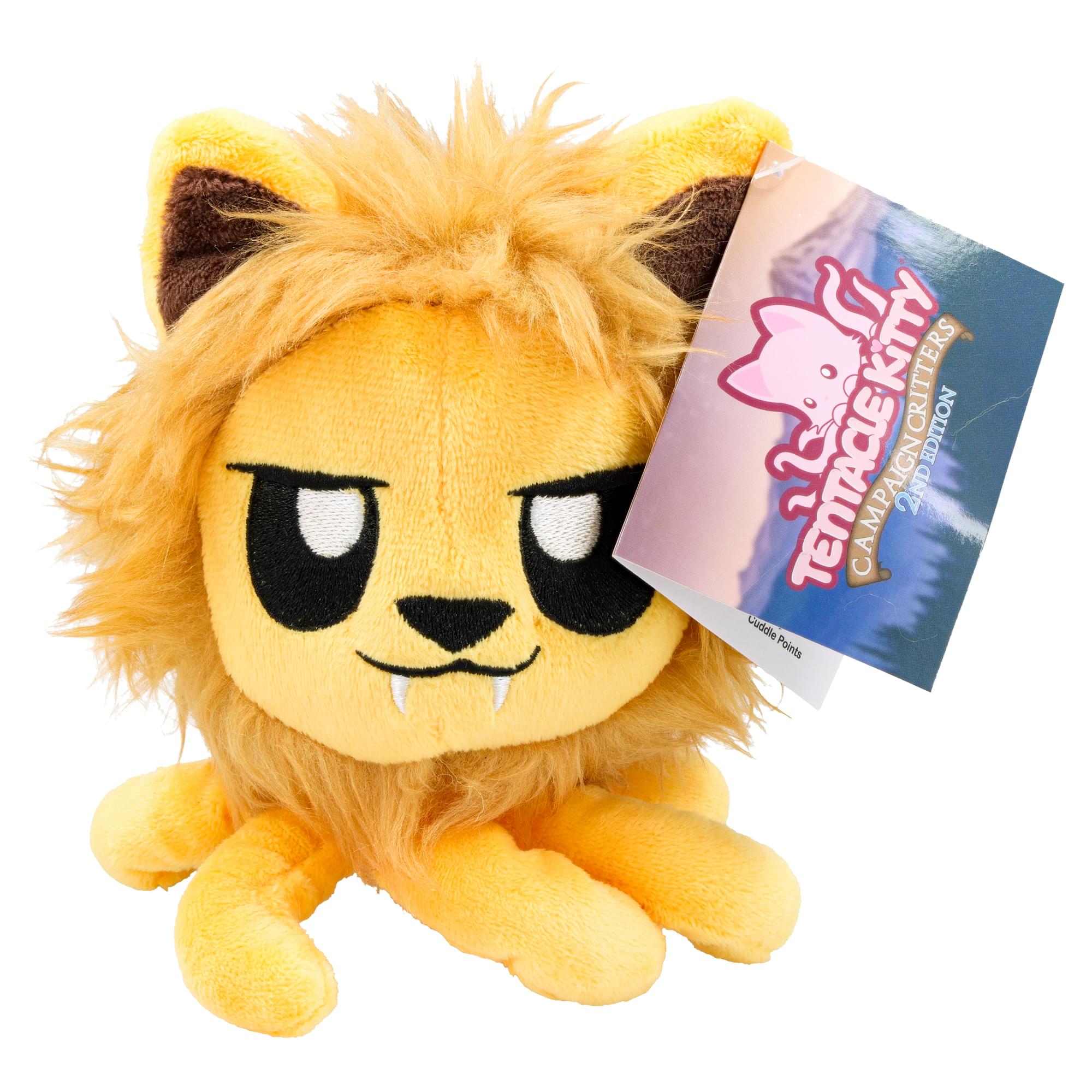 Tentacle Kitty Campaign Critters 2nd Edition Lionish Little One 6-Inch Collector Plush