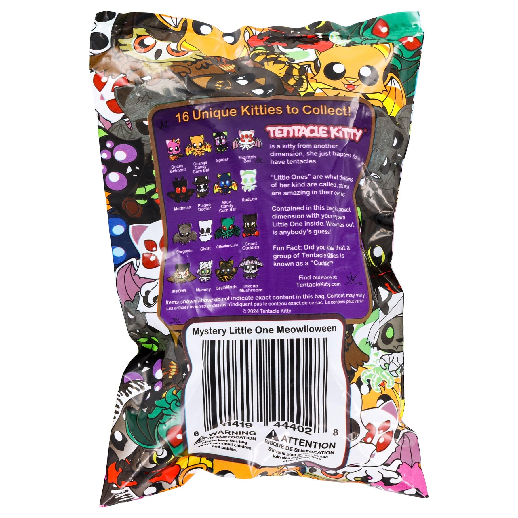 Tentacle Kitty Meowlloween Mystery Little One Halloween 6-Inch Collector Plush