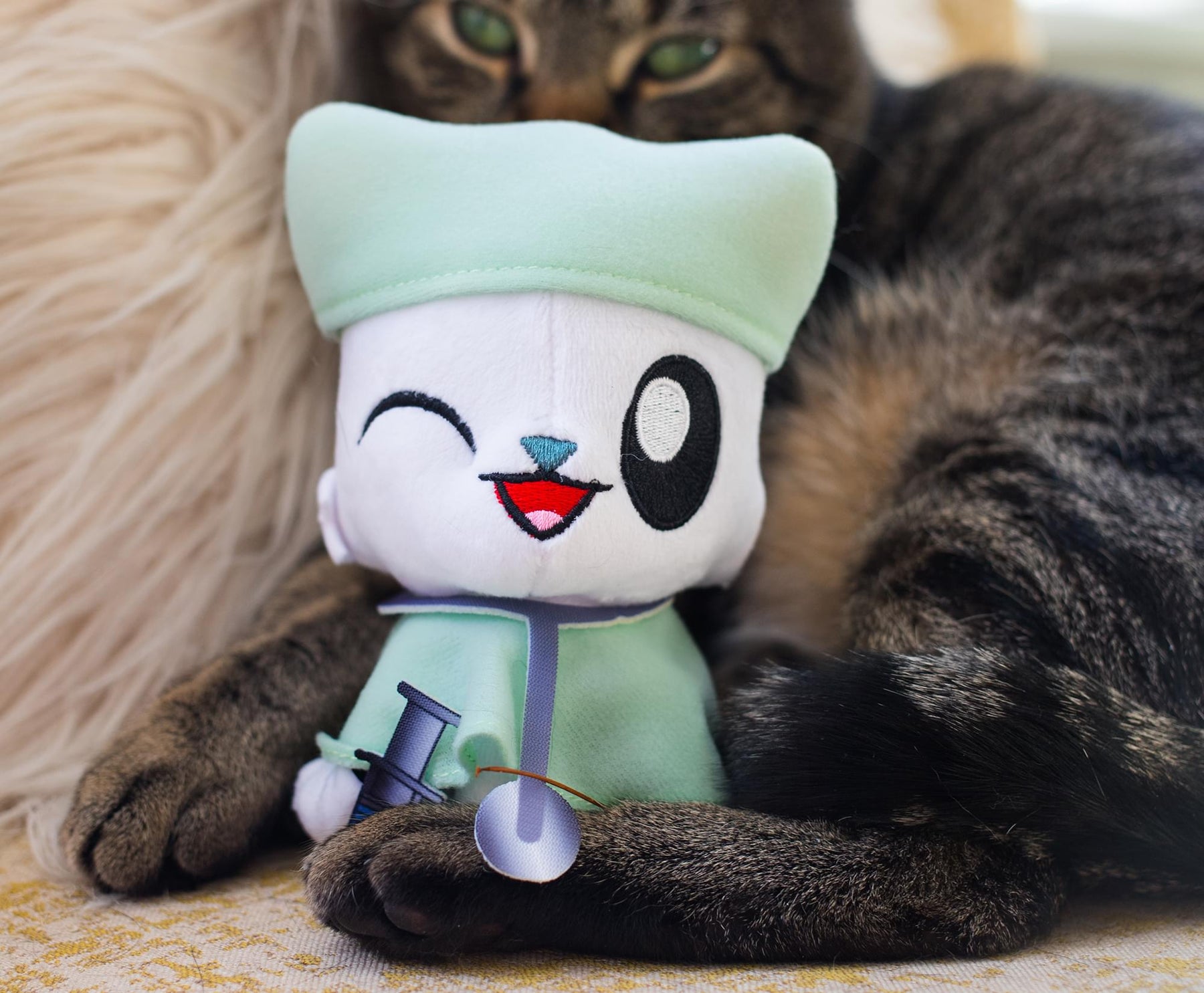 Tentacle Kitty First Responders & Essentials Little Ones Plush | Nurse Kitty