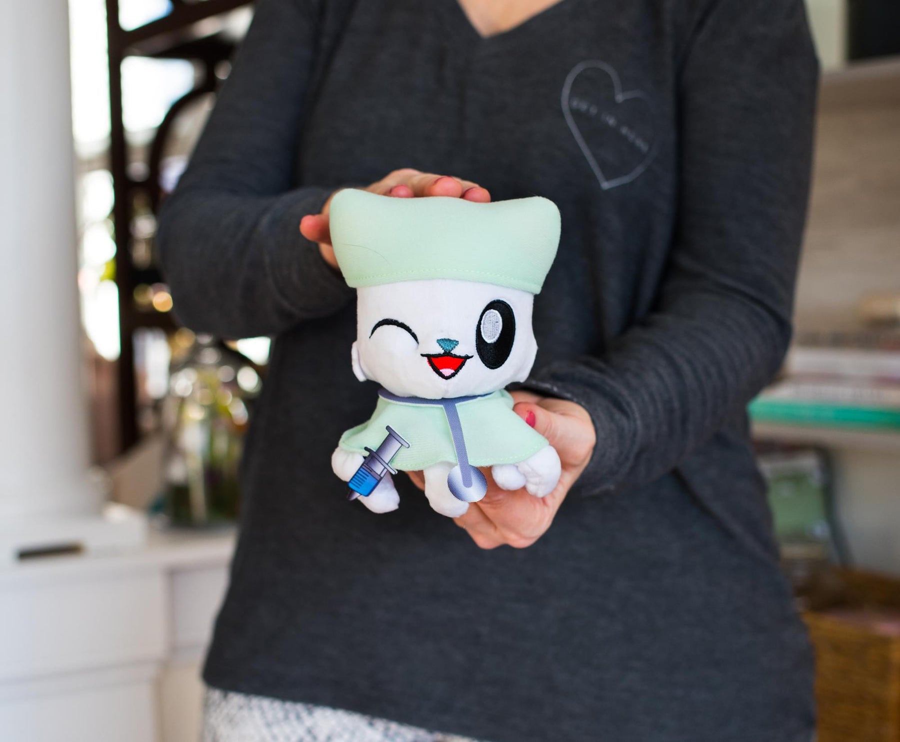 Tentacle Kitty First Responders & Essentials Little Ones Plush | Nurse Kitty
