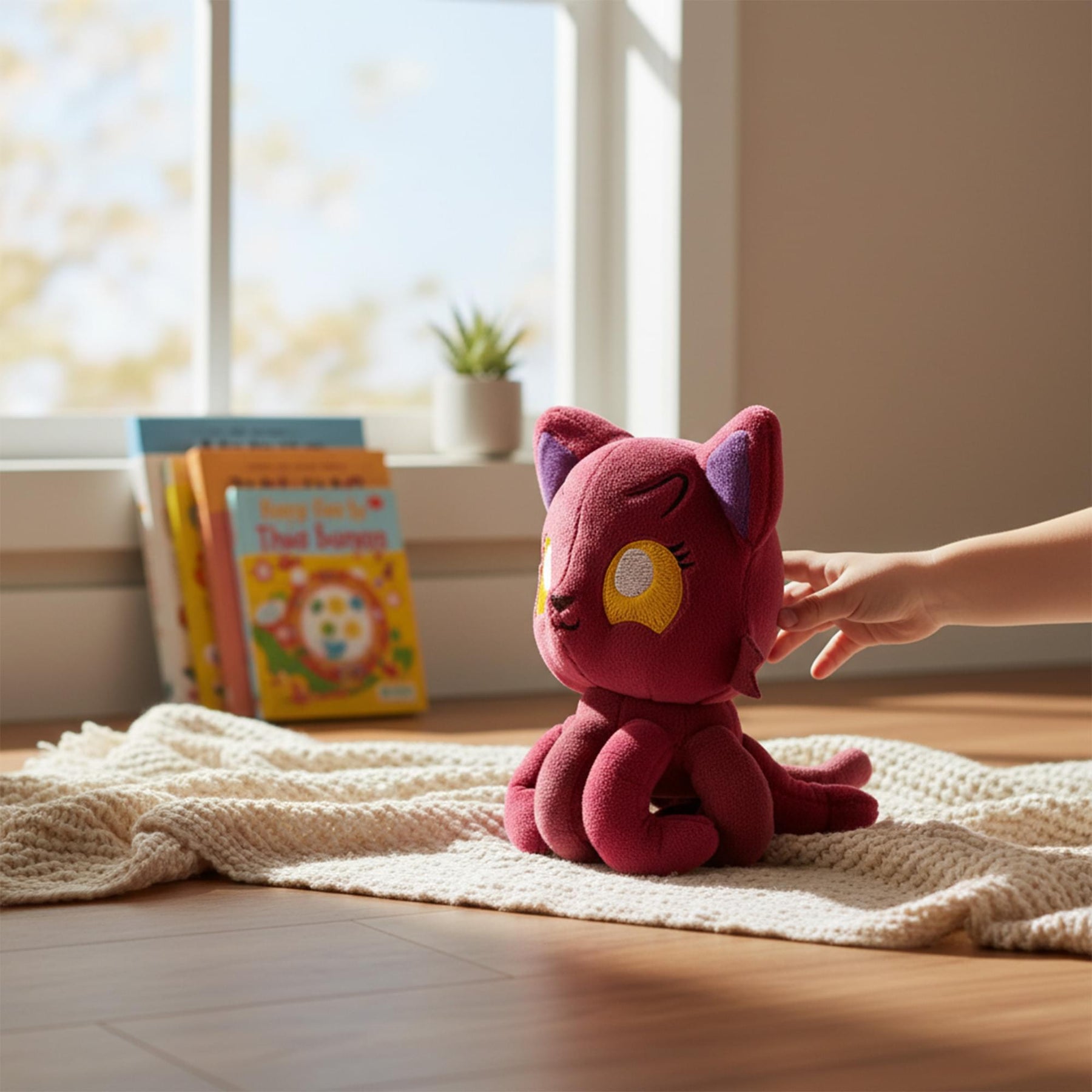 Tentacle Kitty Campaign Critters Pink Fiend Little One Plush