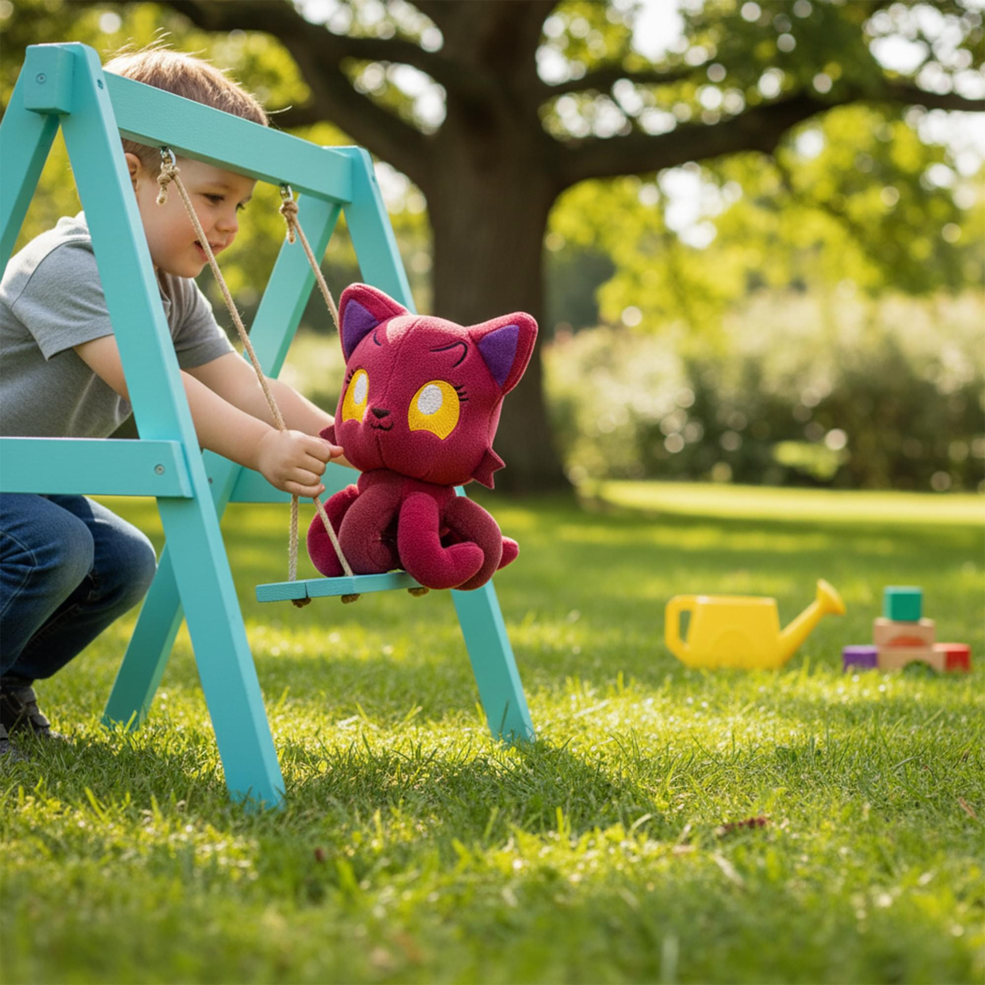 Tentacle Kitty Campaign Critters Pink Fiend Little One Plush