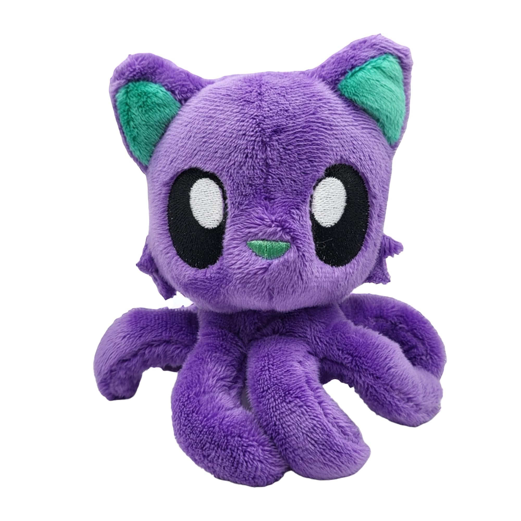 Tentacle Kitty Proton Purple 6 Inch Little One Plush