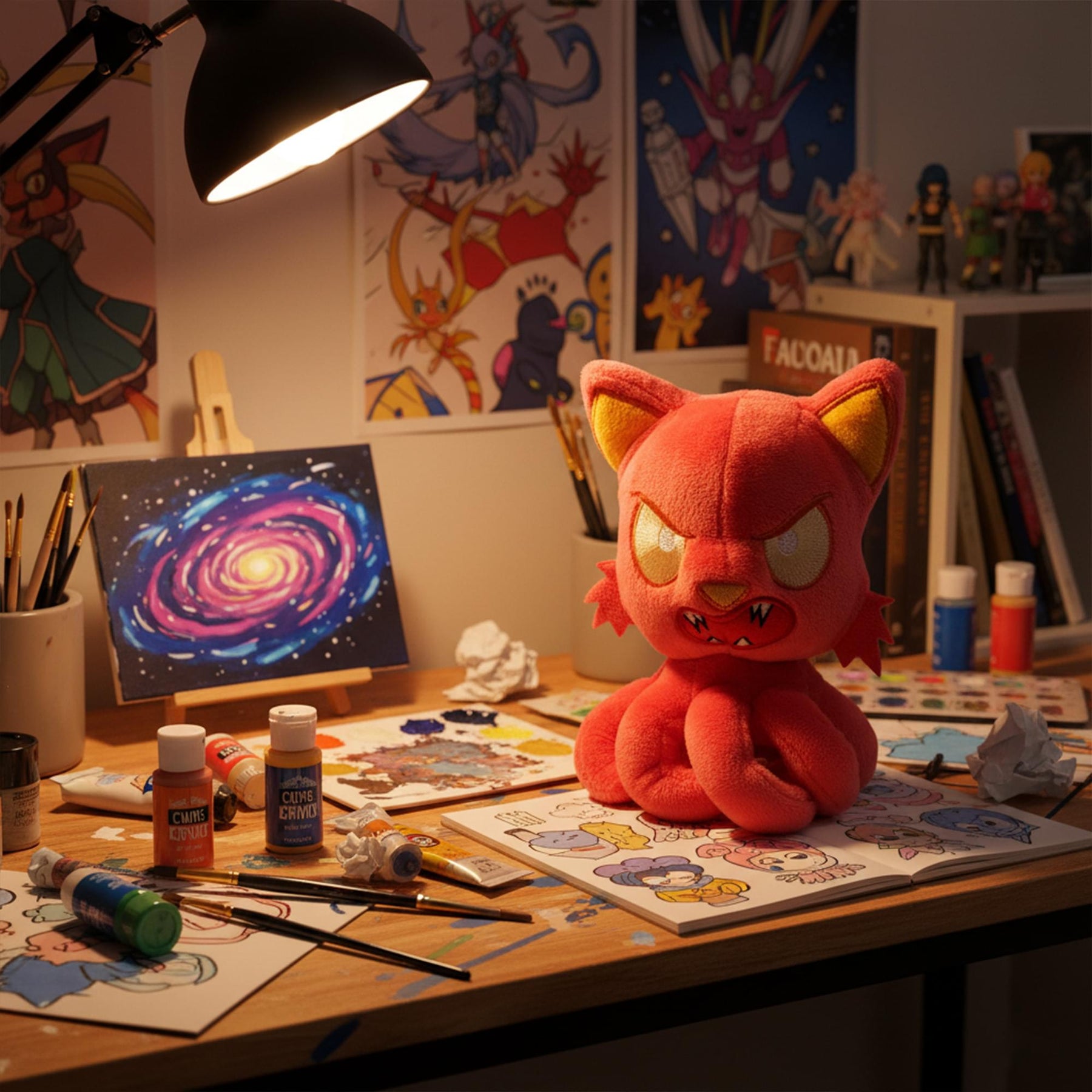 Tentacle Kitty Campaign Critters Rage Little One Plush