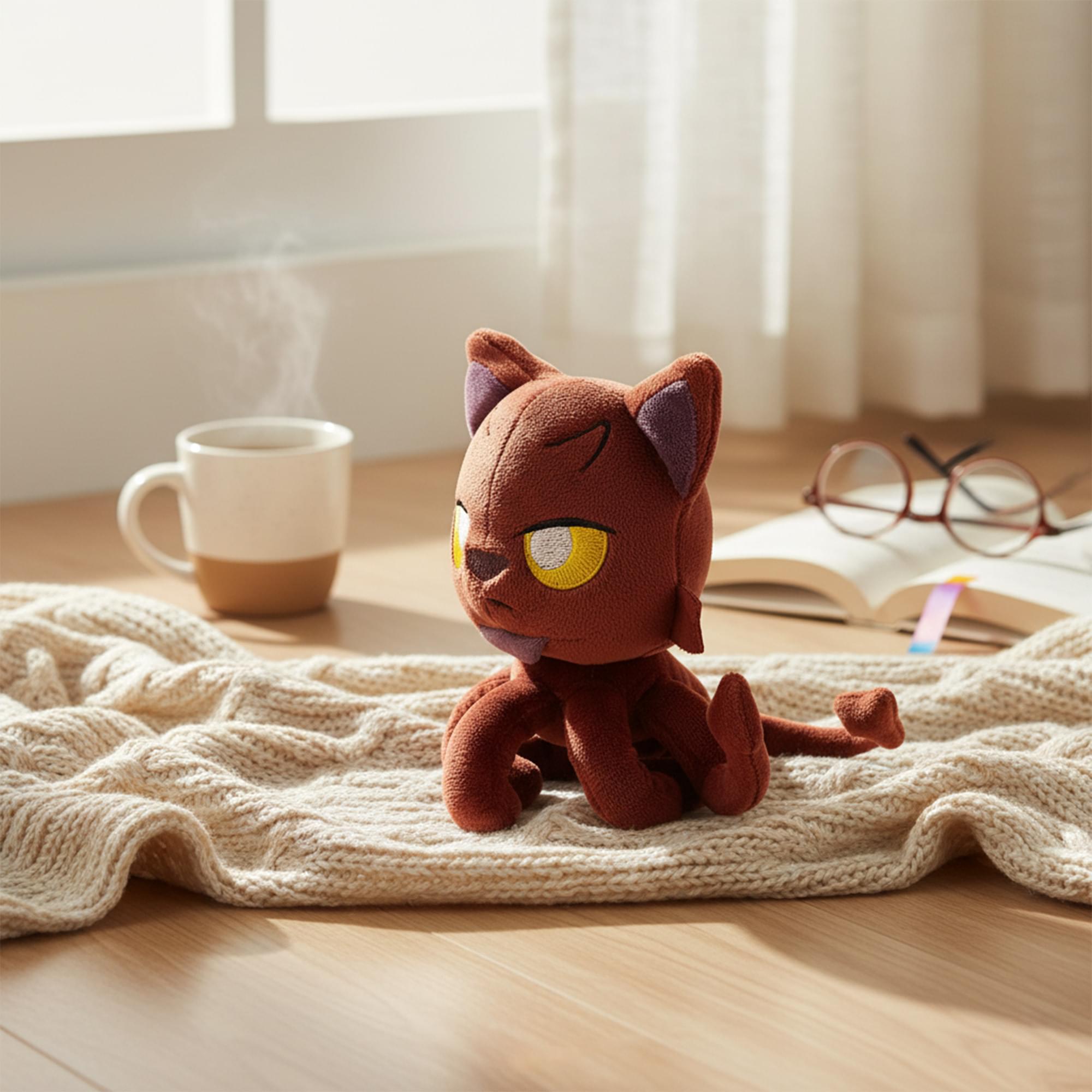 Tentacle Kitty Campaign Critters Red Fiend Little One Plush