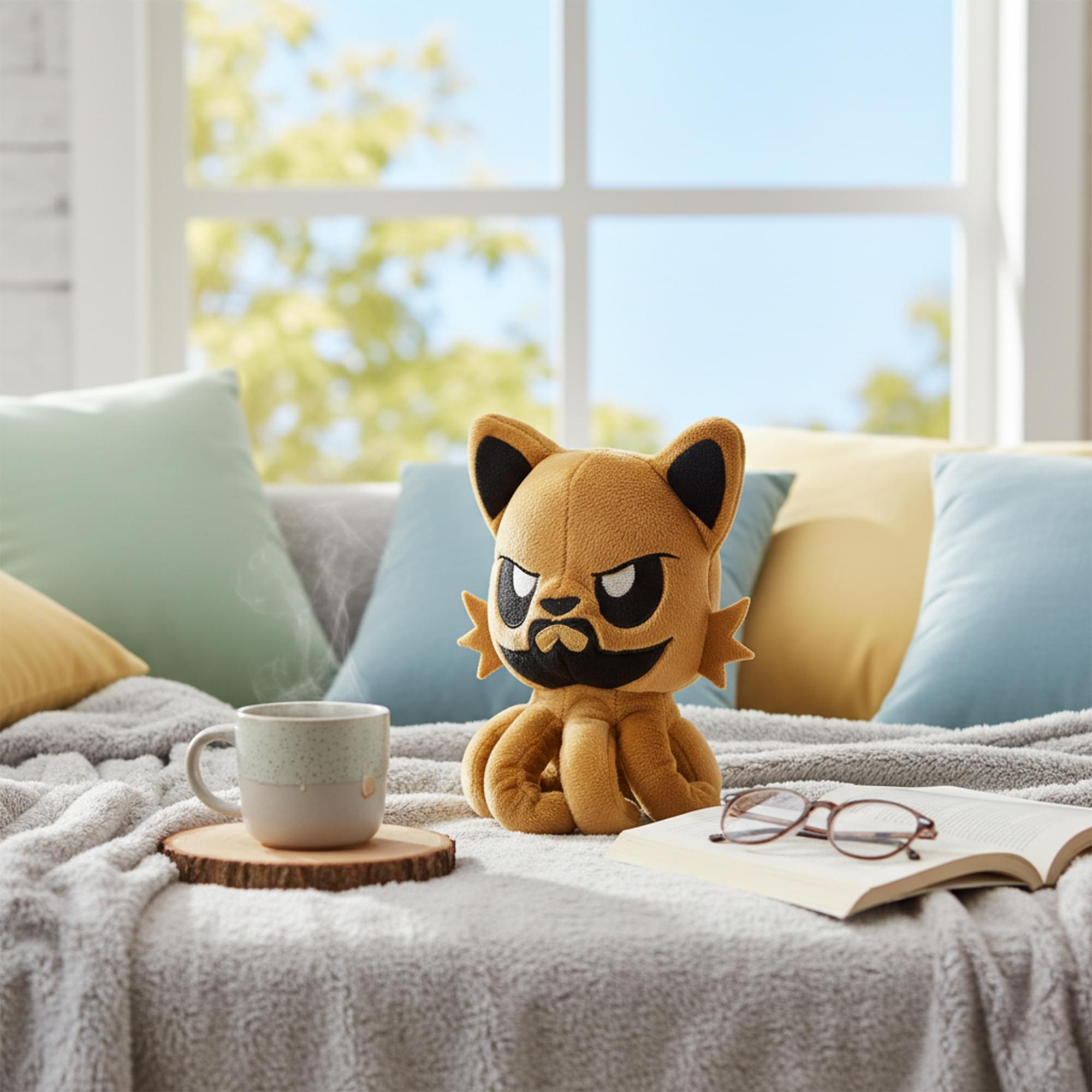 Tentacle Kitty Campaign Critters Ruffian Little One Plush