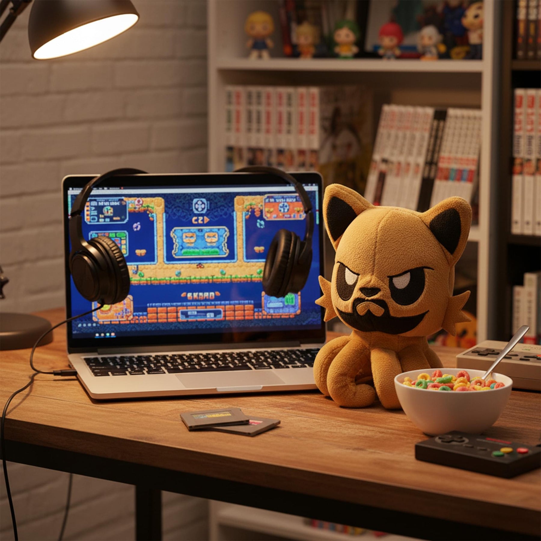 Tentacle Kitty Campaign Critters Ruffian Little One Plush