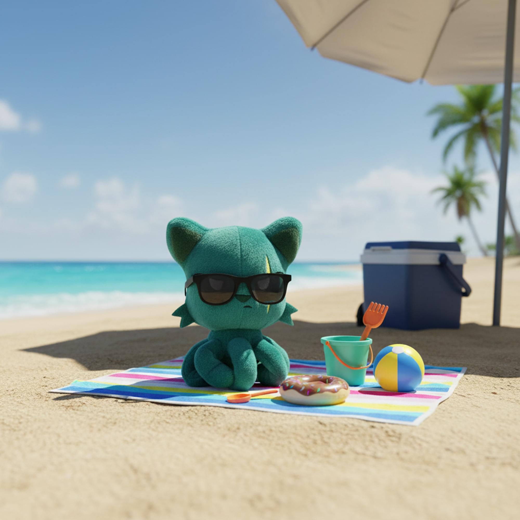 Tentacle Kitty Campaign Critters Tough Little One Plush