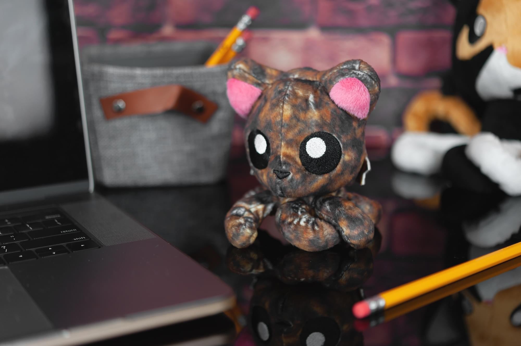 Tentacle Kitty Little Ones 4 Inch Plush | Animal Tortoise Shell