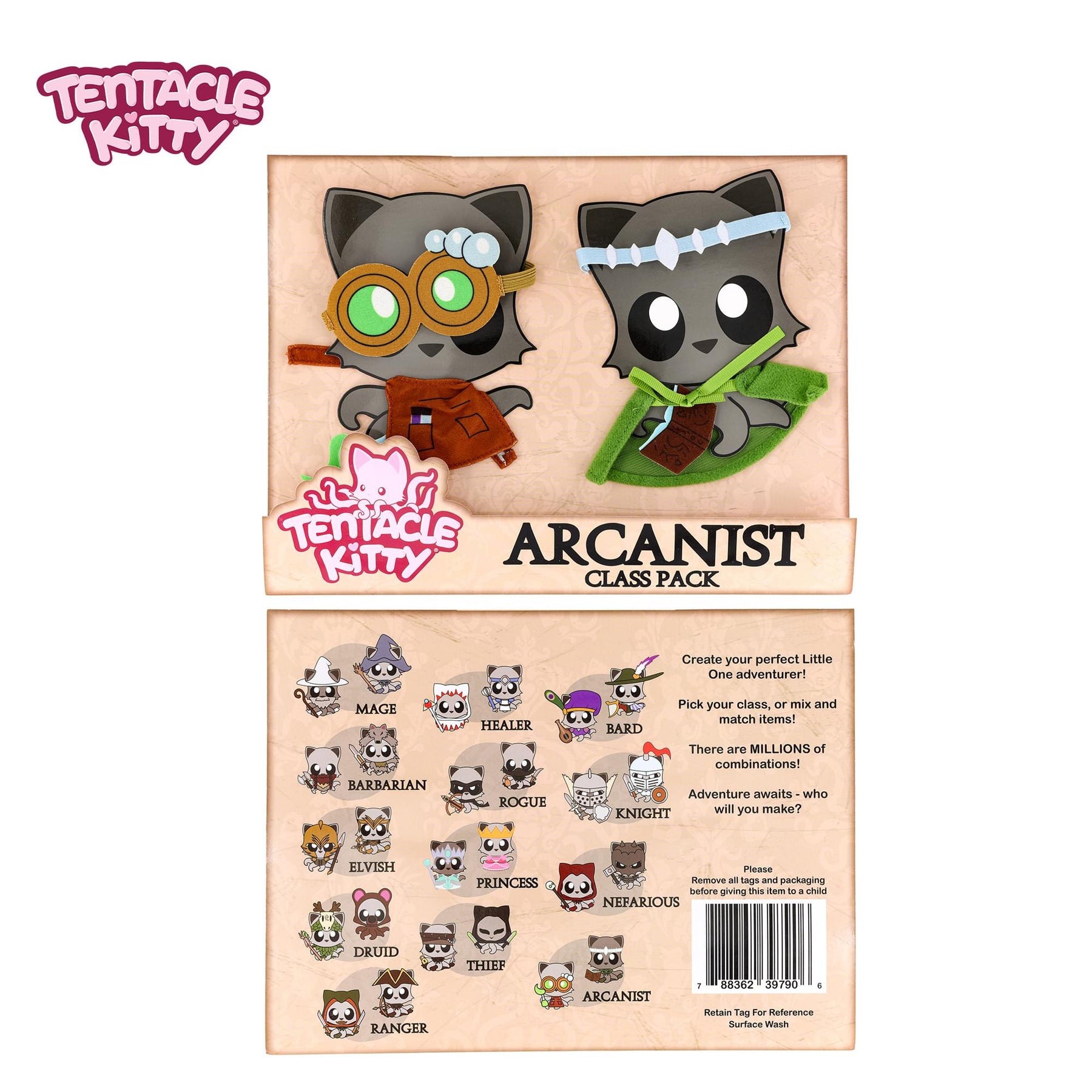 Tentacle Kitty Campaign Critters | Archanist Class Plush Clothing Pack