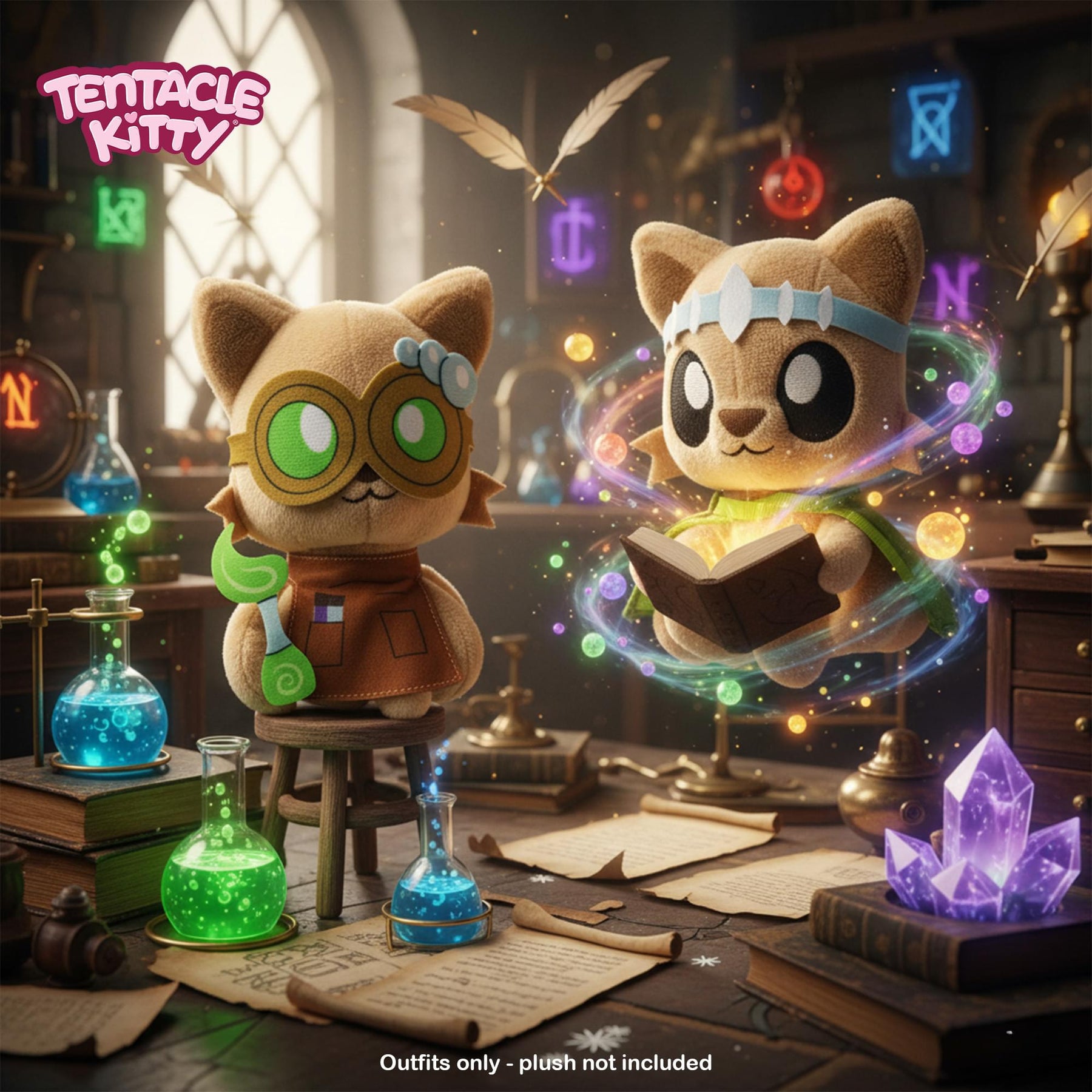 Tentacle Kitty Campaign Critters | Archanist Class Plush Clothing Pack