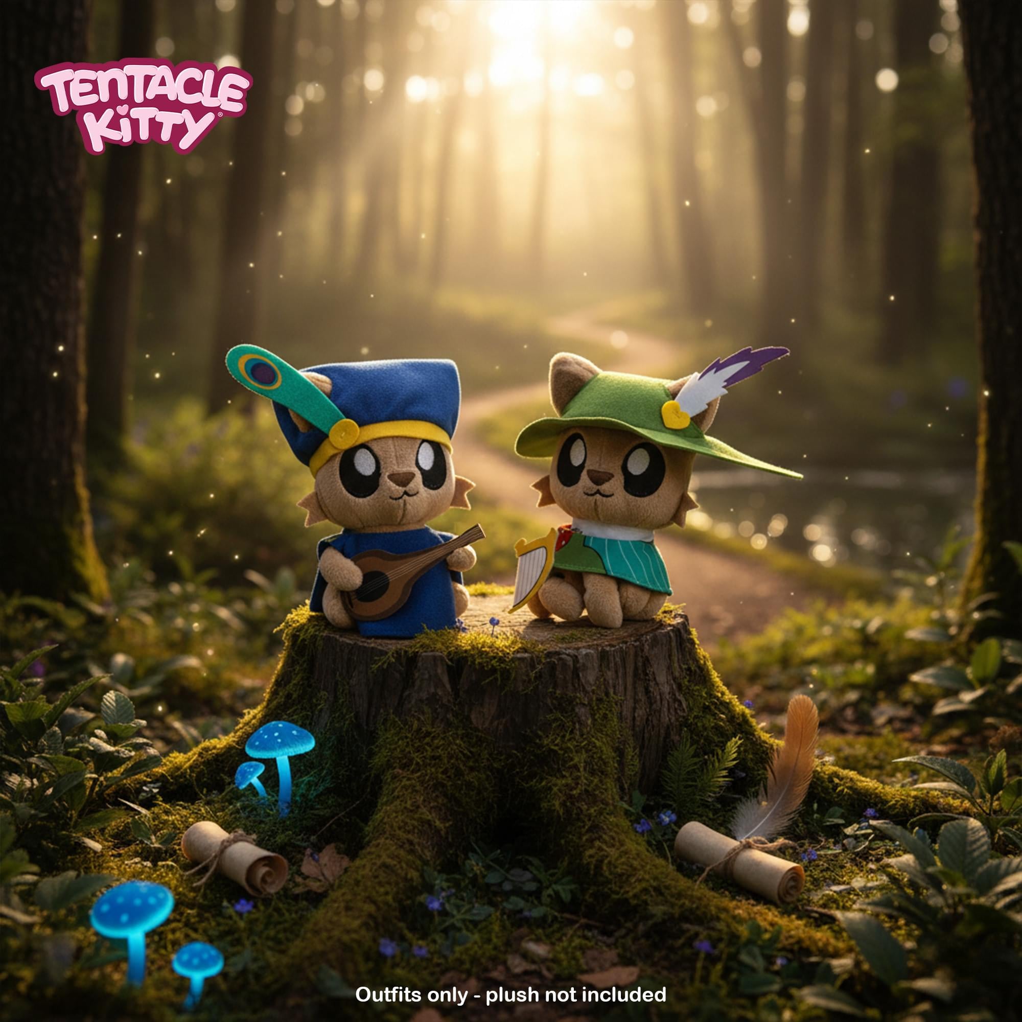 Tentacle Kitty Campaign Critters | Ranger Class Plush Clothing Pack