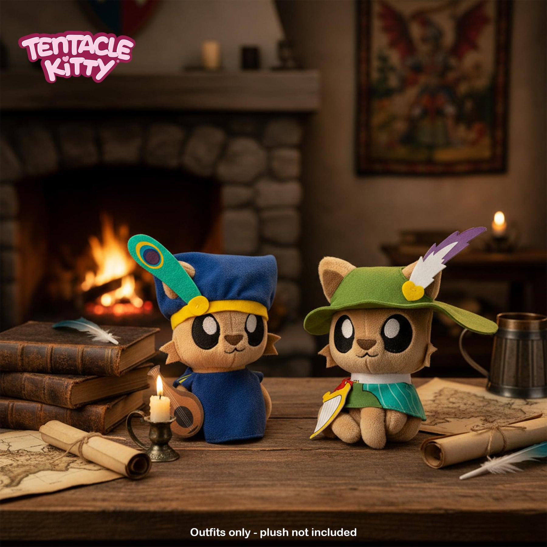Tentacle Kitty Campaign Critters | Ranger Class Plush Clothing Pack