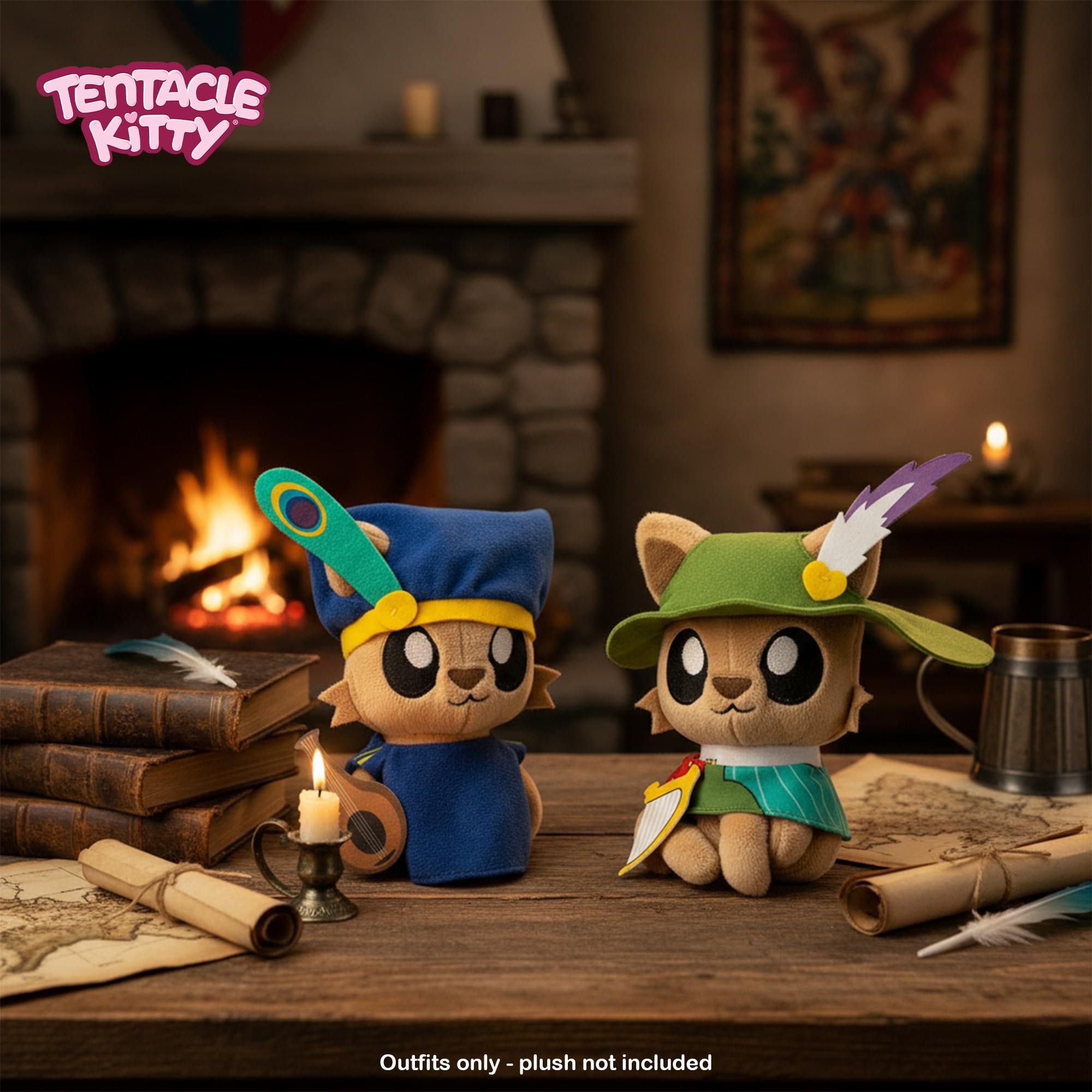 Tentacle Kitty Campaign Critters | Ranger Class Plush Clothing Pack
