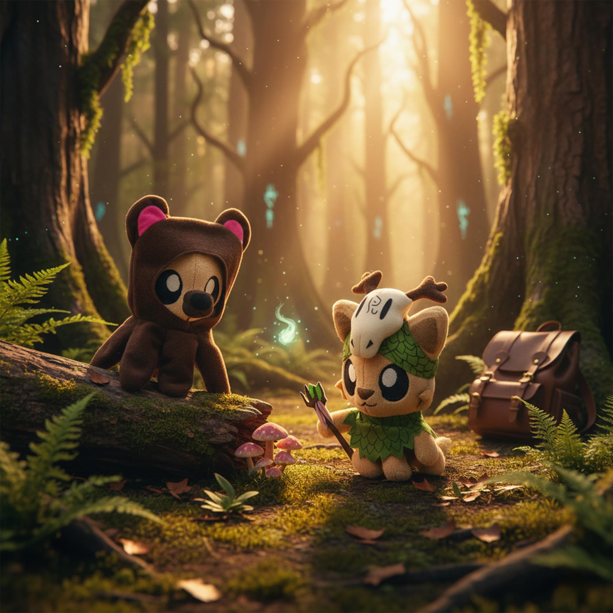 Tentacle Kitty Campaign Critters Druid Plush Class Pack