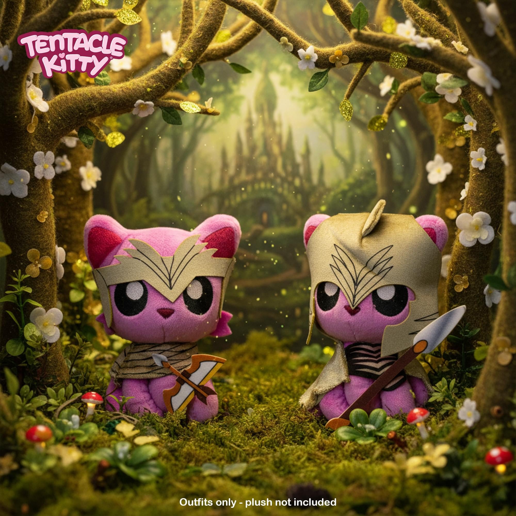 Tentacle Kitty Campaign Critters | Elvish Class Plush Clothing Pack