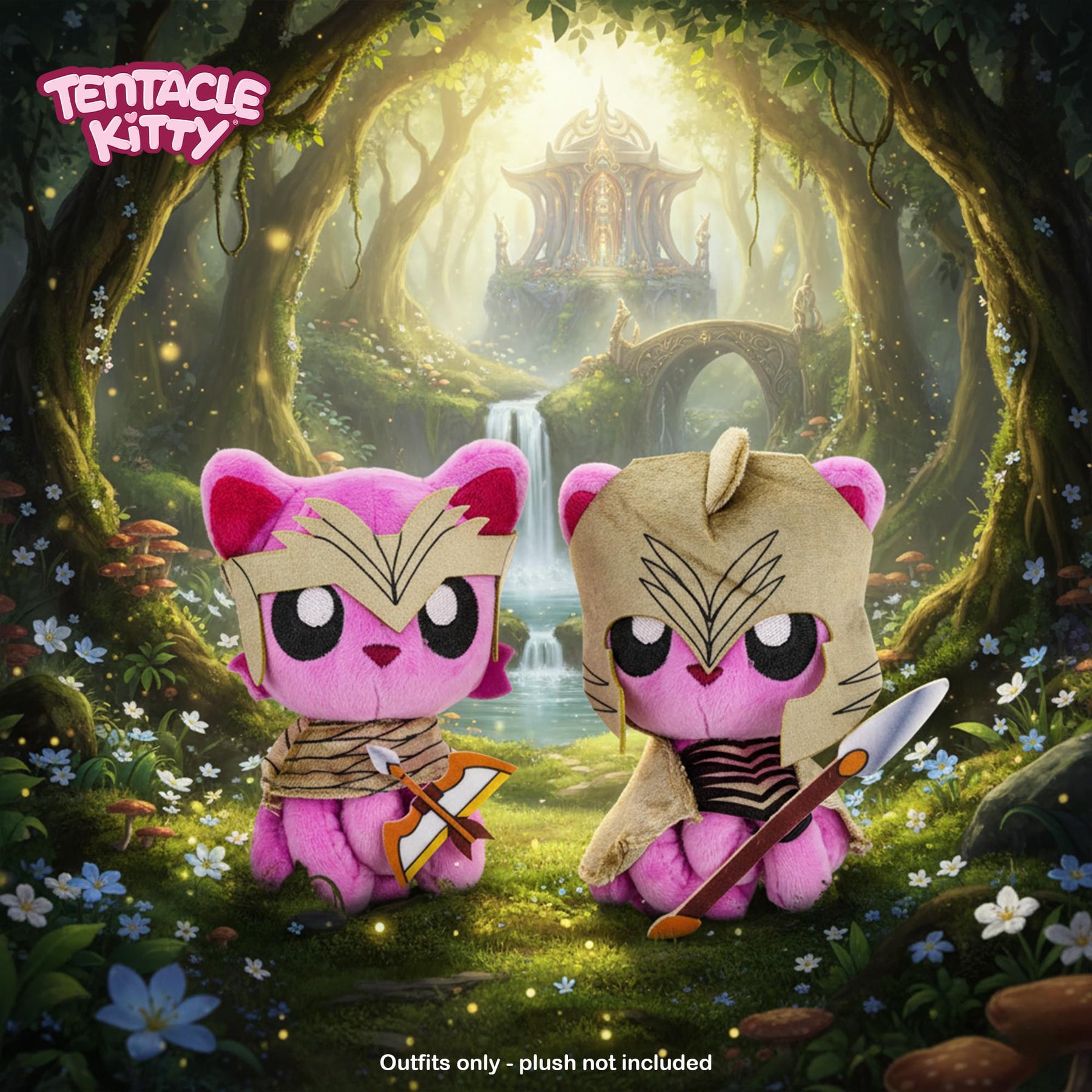 Tentacle Kitty Campaign Critters | Elvish Class Plush Clothing Pack
