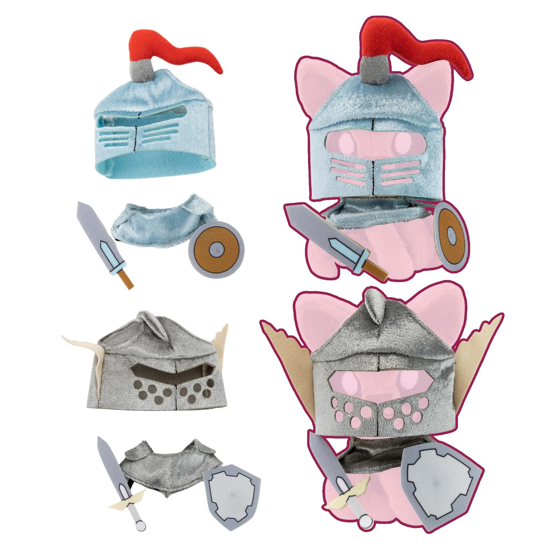 Tentacle Kitty Campaign Critters | Knight Class Plush Clothing Pack