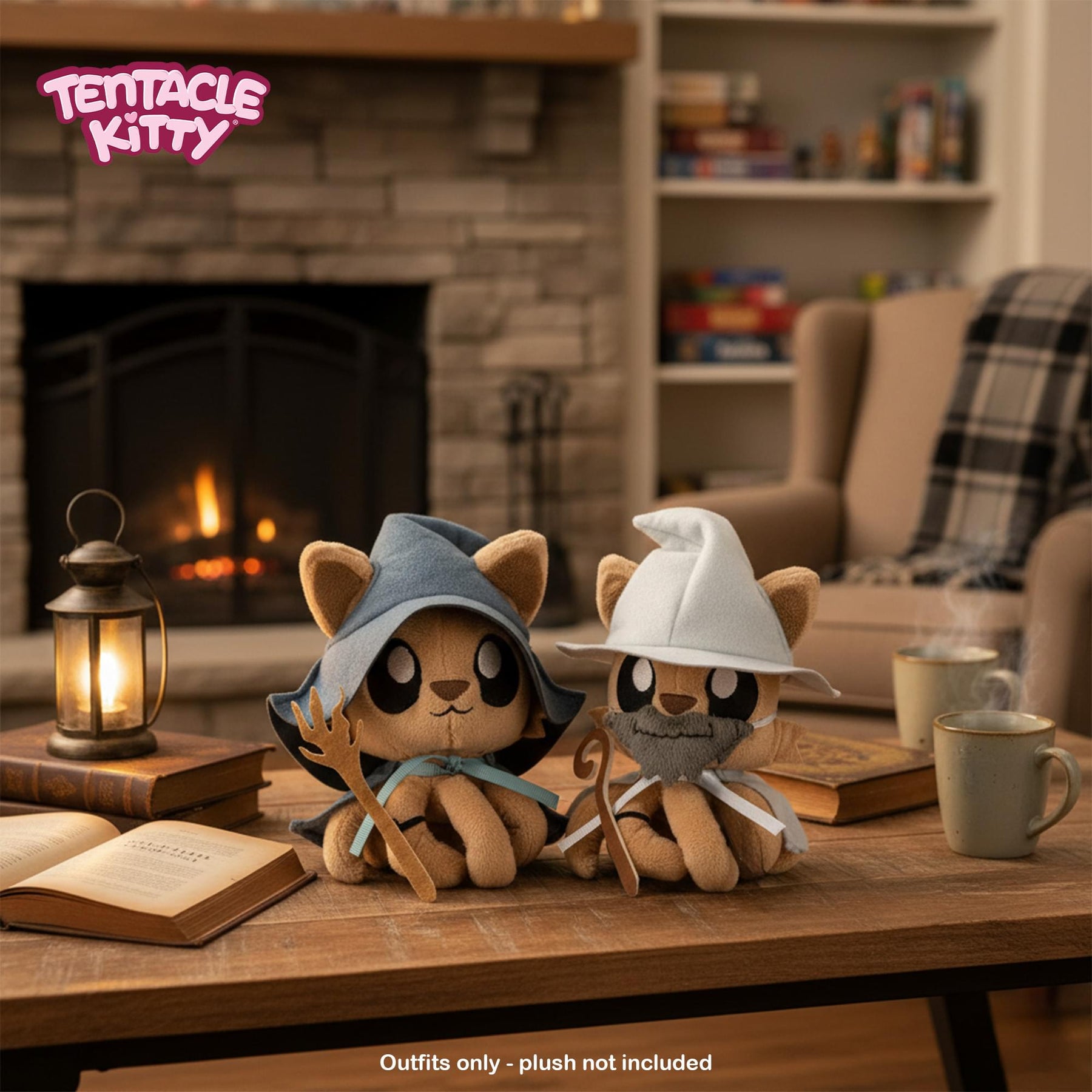 Tentacle Kitty Campaign Critters | Mage Class Plush Clothing Pack
