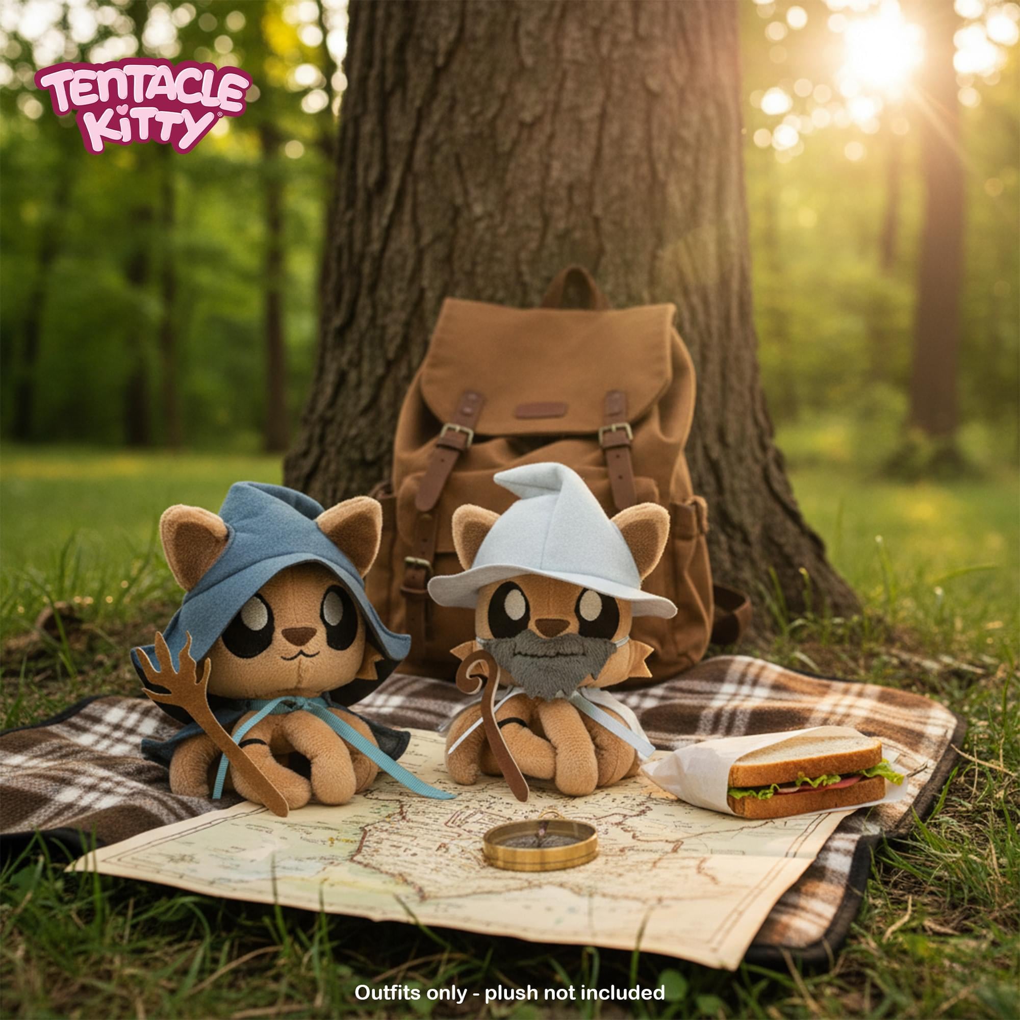 Tentacle Kitty Campaign Critters | Mage Class Plush Clothing Pack