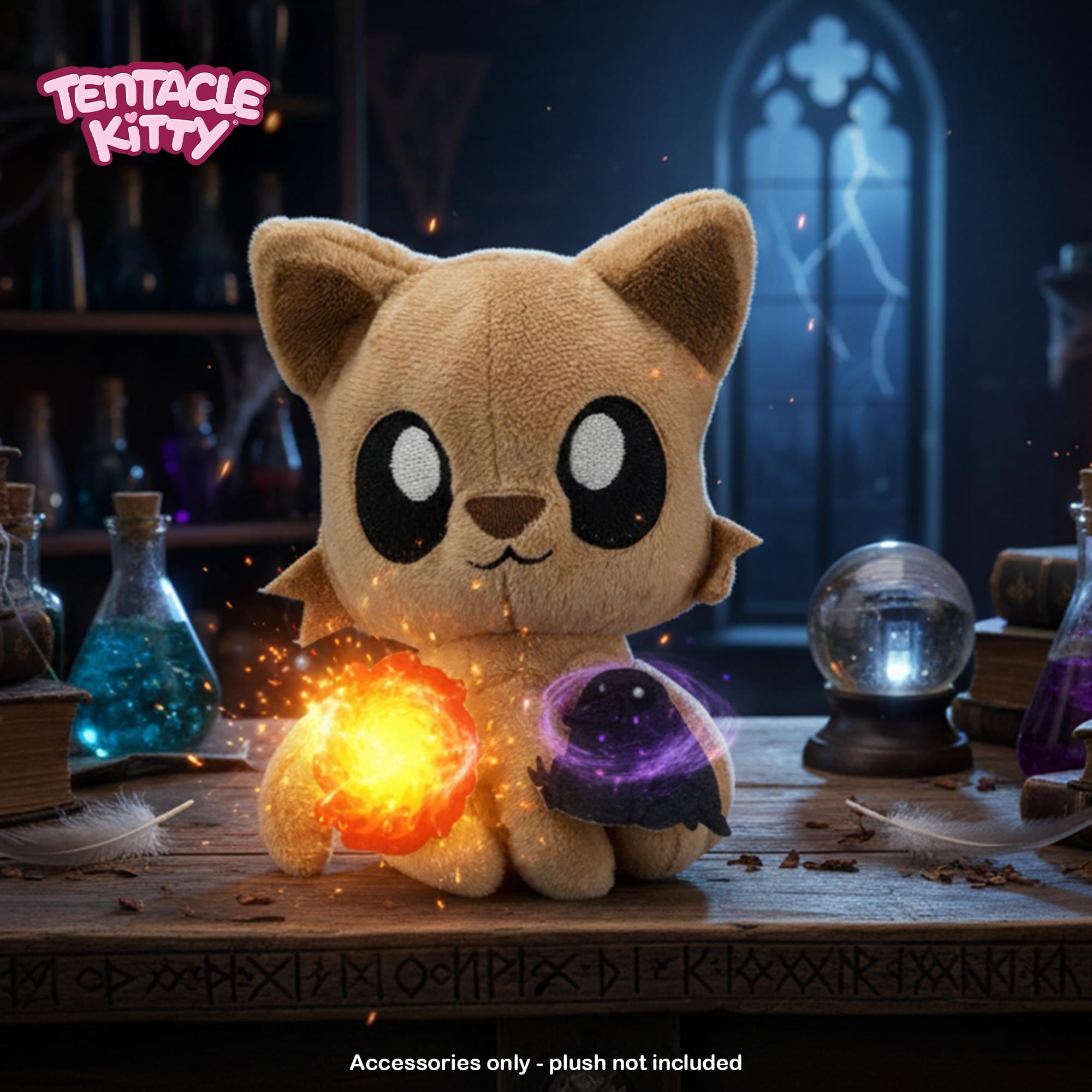 Tentacle Kitty Campaign Critters | Magic Spells Accessory Pack