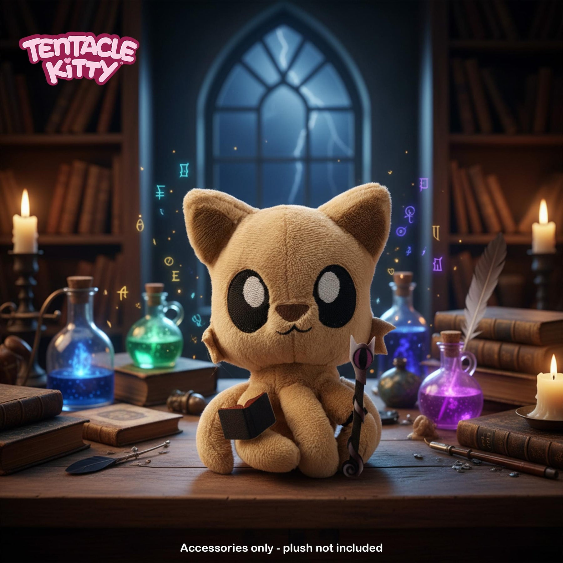 Tentacle Kitty Campaign Critters | Magic Spells Accessory Pack