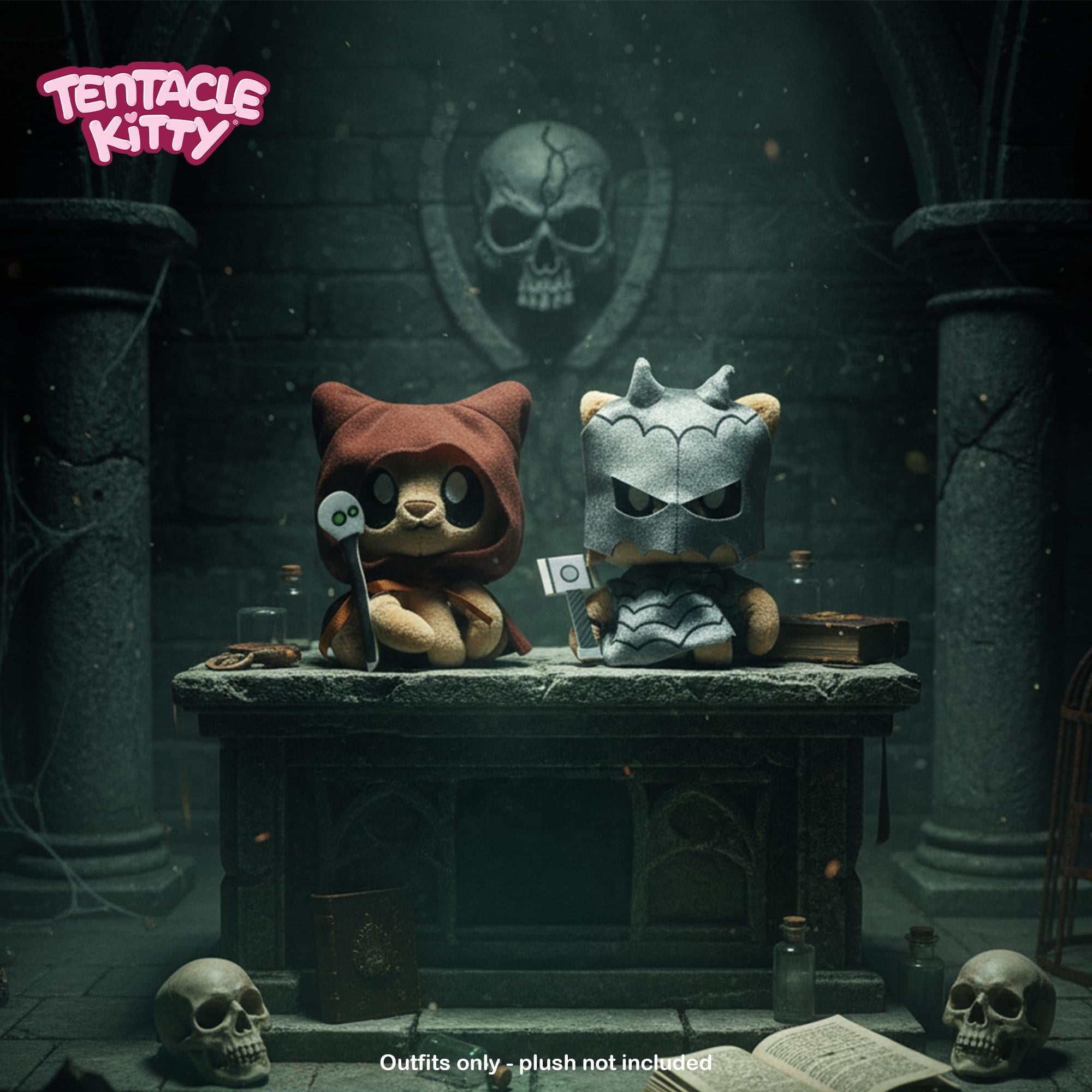 Tentacle Kitty Campaign Critters | Nefarious Class Plush Clothing Pack