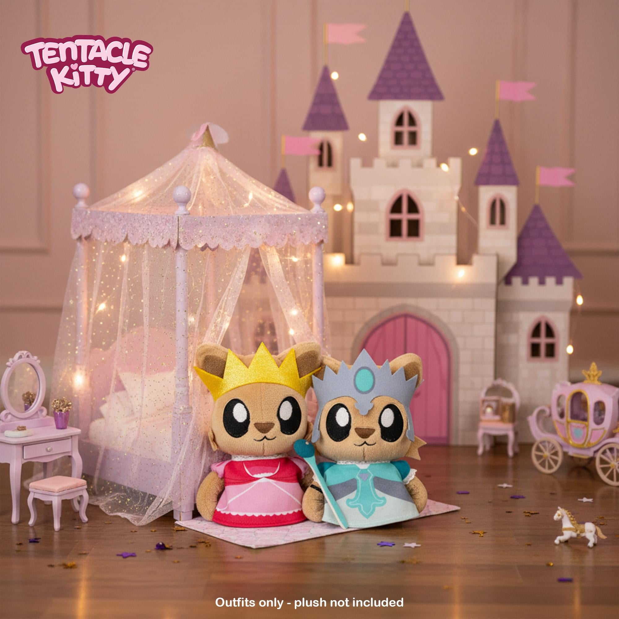 Tentacle Kitty Campaign Critters | Princess Class Plush Clothing Pack