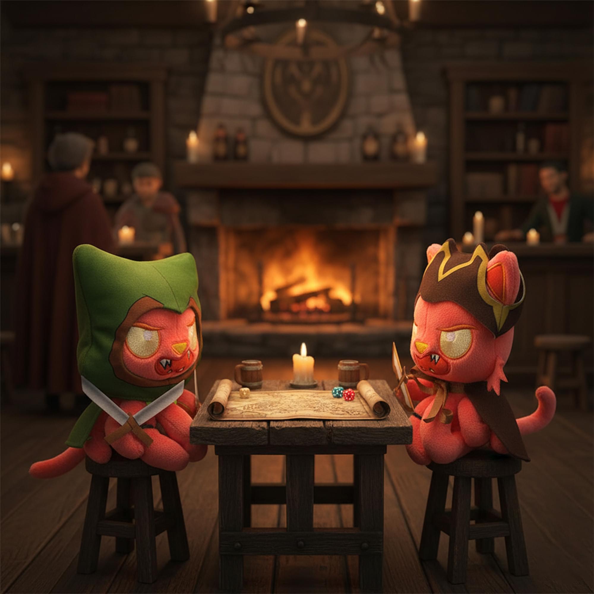 Tentacle Kitty Campaign Critters Ranger Plush Class Pack