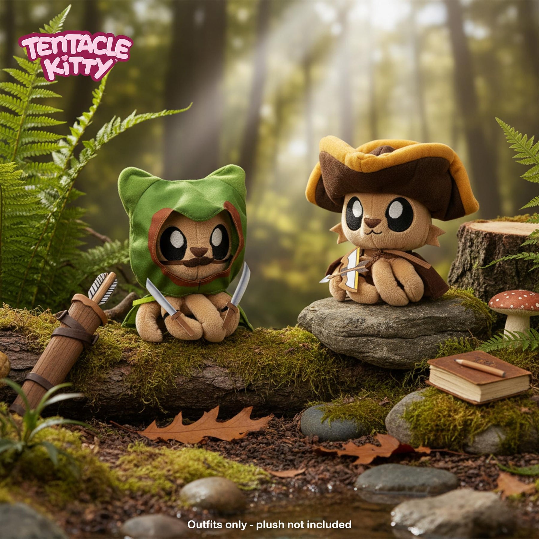 Tentacle Kitty Campaign Critters | Ranger Class Plush Clothing Pack