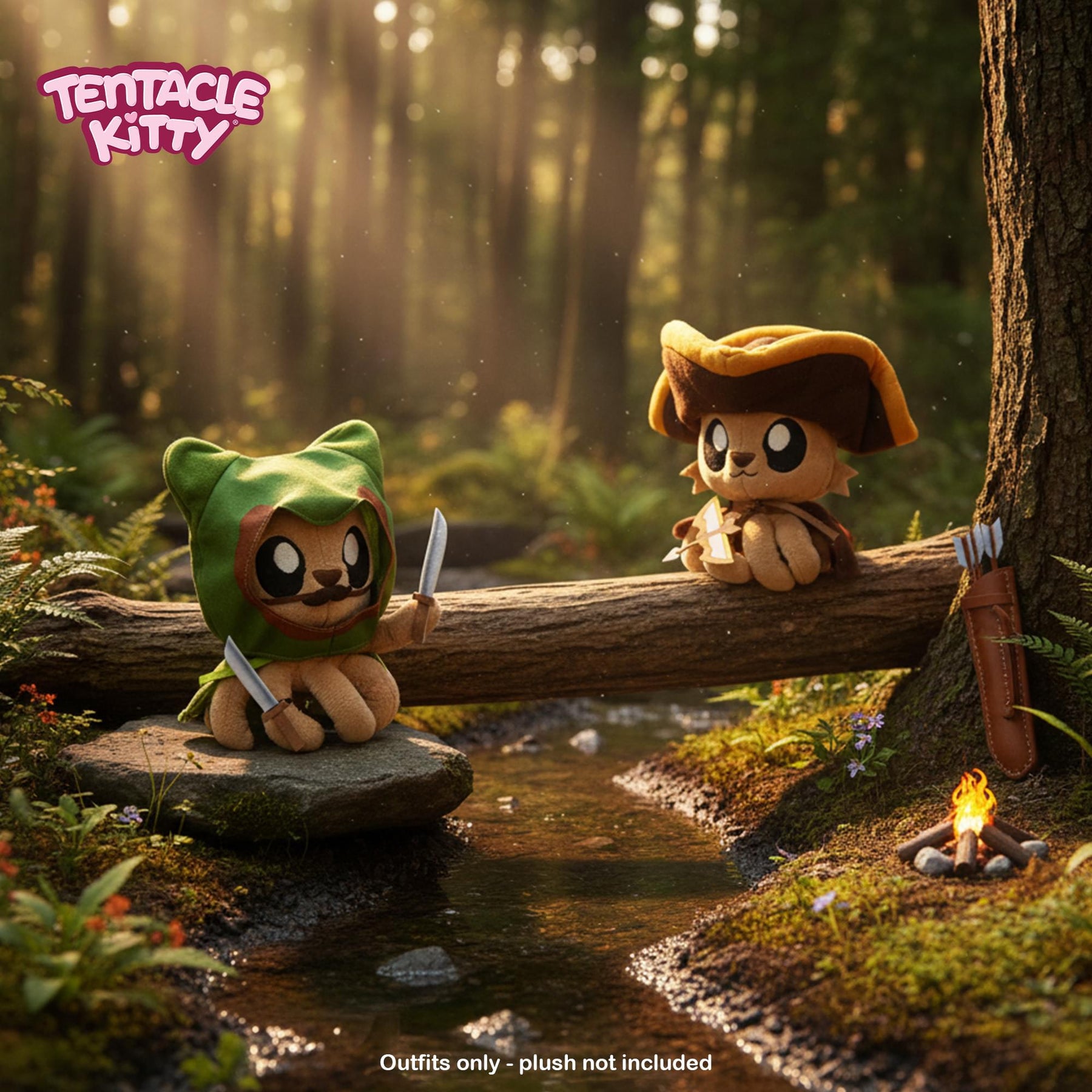 Tentacle Kitty Campaign Critters | Ranger Class Plush Clothing Pack