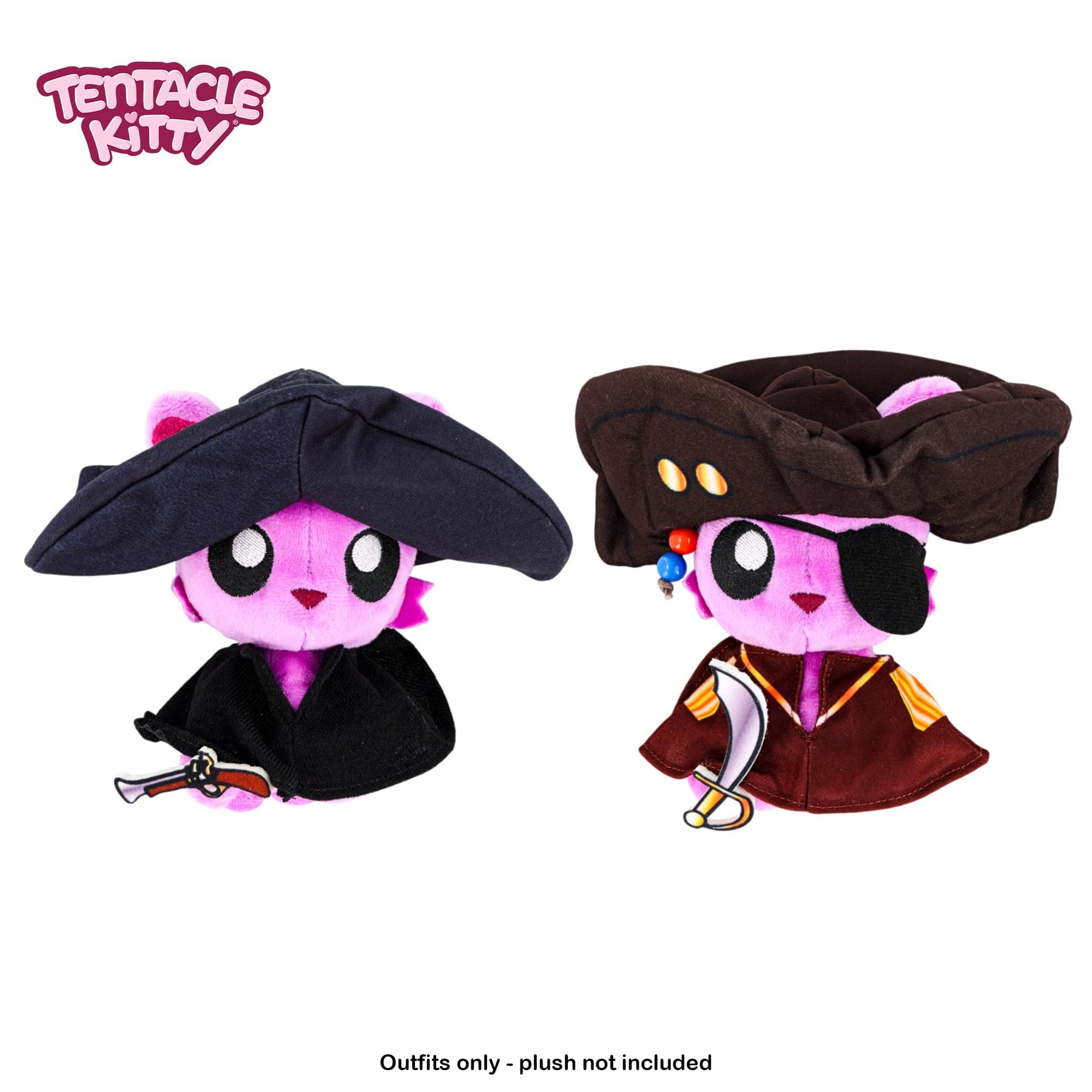 Tentacle Kitty Campaign Critters | Swashbuckler Class Plush Clothing Pack