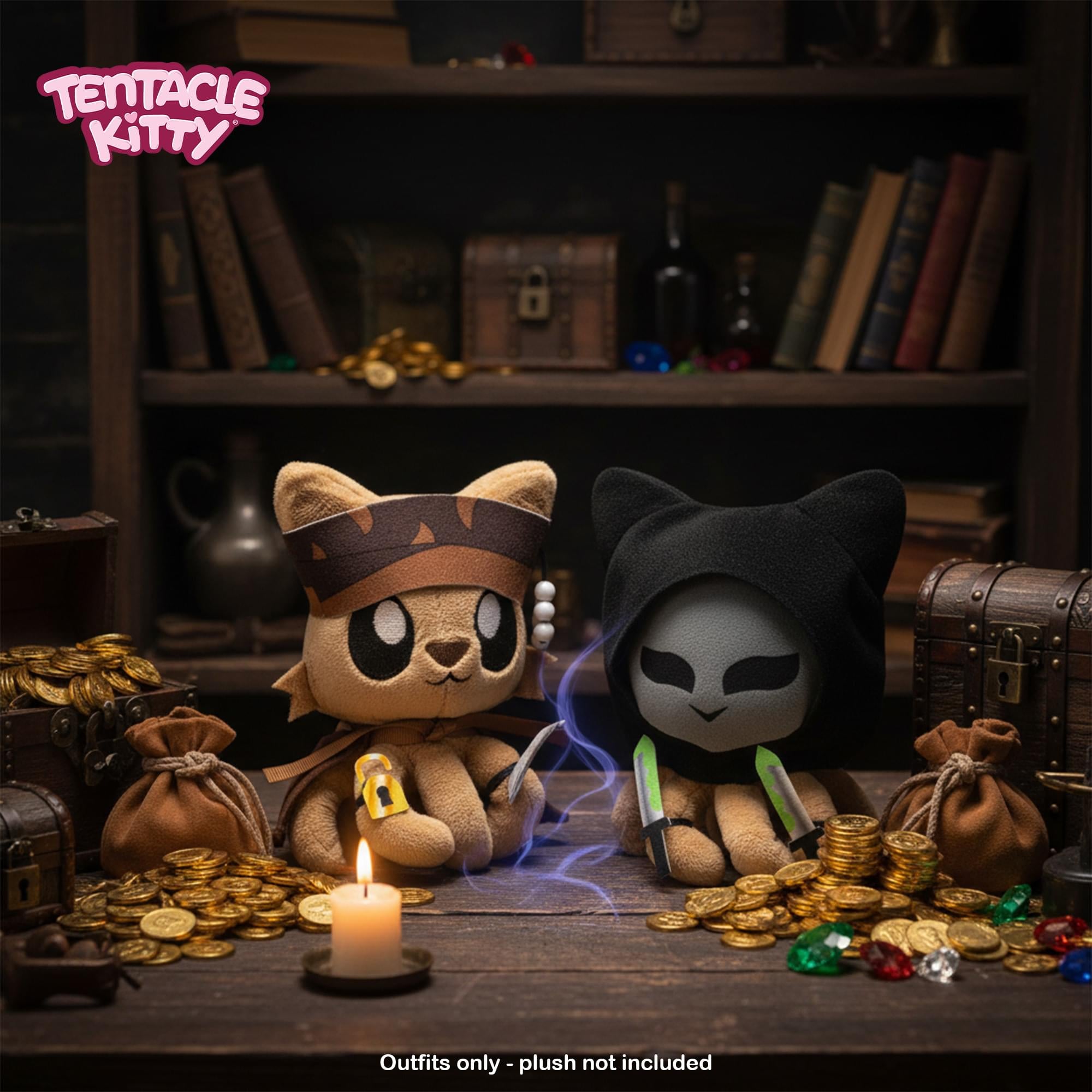 Tentacle Kitty Campaign Critters | Thief Class Plush Clothing Pack