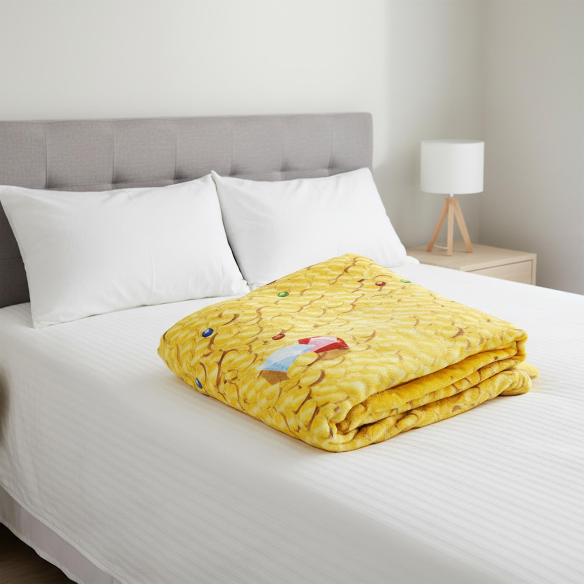 Tentacle Kitty Campaign Critters Treasure Hoard Blanket | 50 x 60 Inches