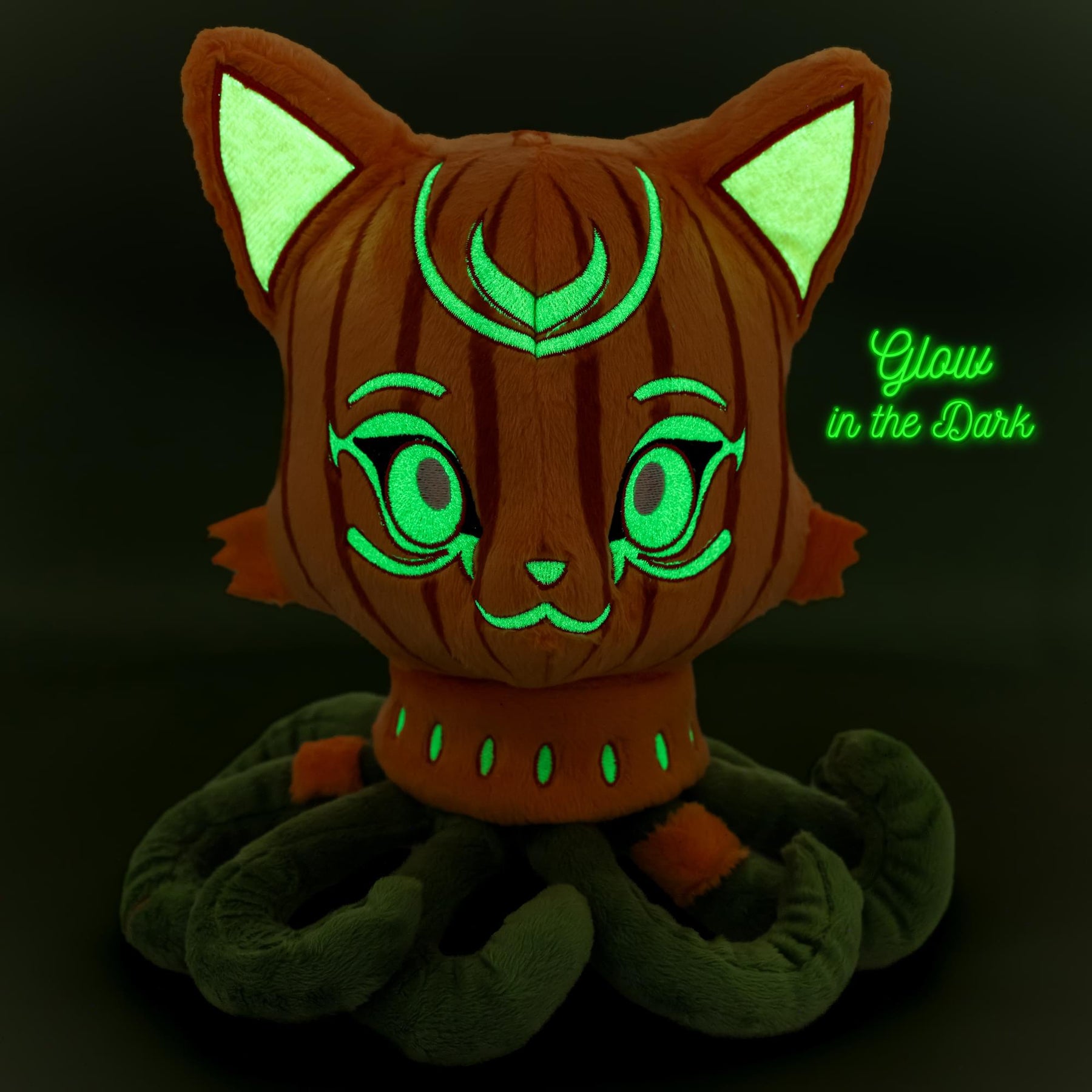 Tentacle Kitty Meowlloween Bast-O'-Lantern Halloween 8-Inch Collector Plush