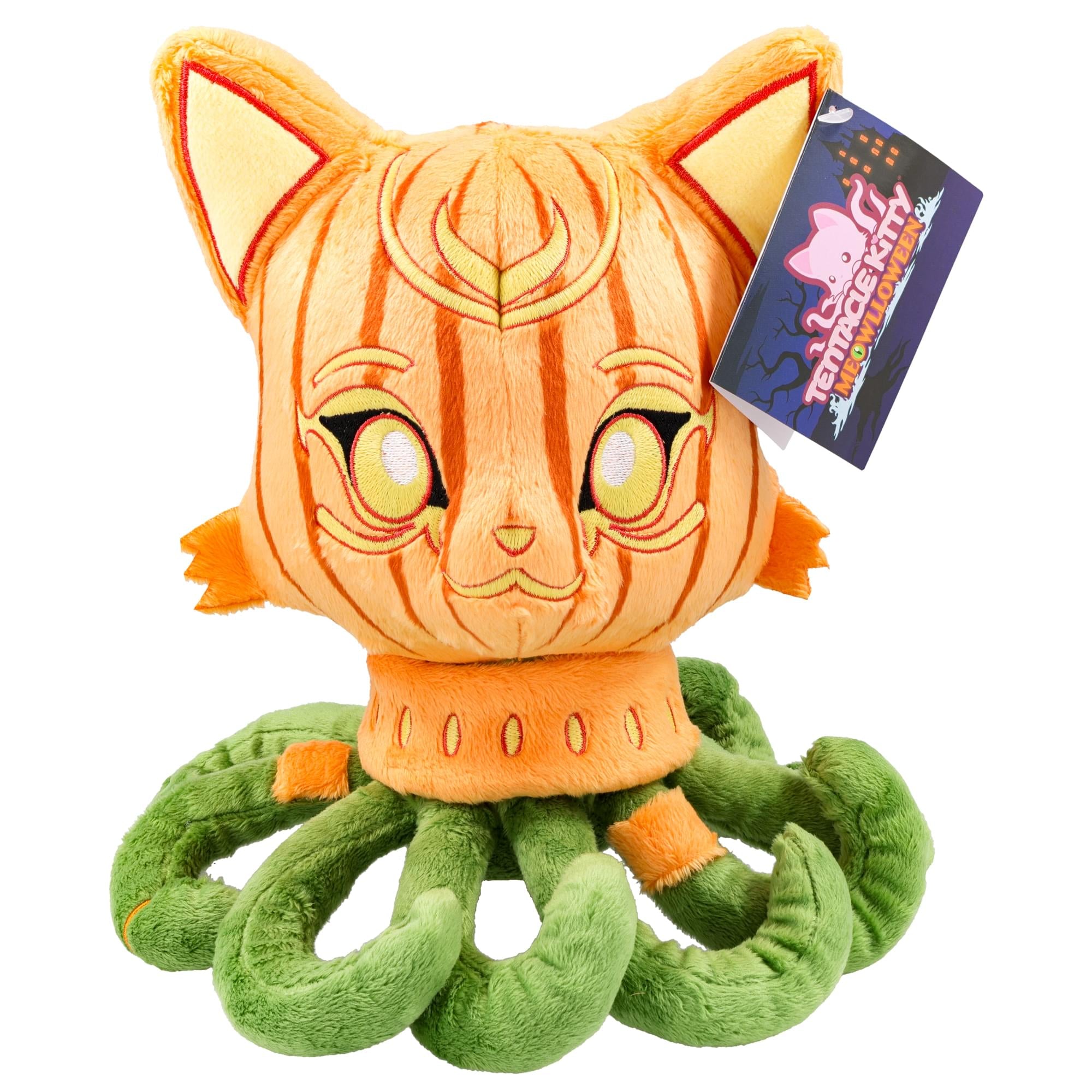 Tentacle Kitty Meowlloween Bast-O'-Lantern Halloween 8-Inch Collector Plush