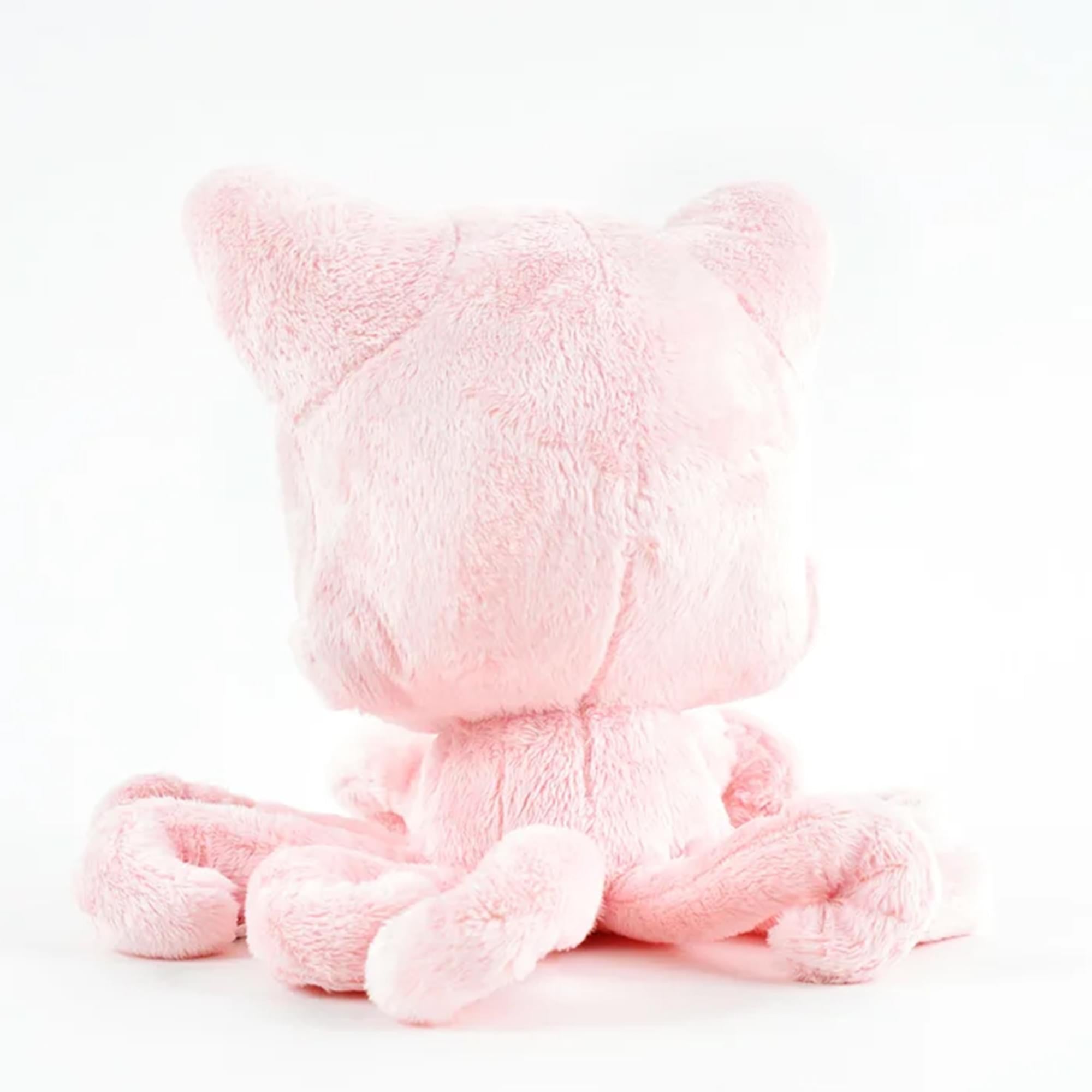 Tentacle Kitty Cotton Candy Scented Pink Plush Collectible | Measures 8 Inches Tall