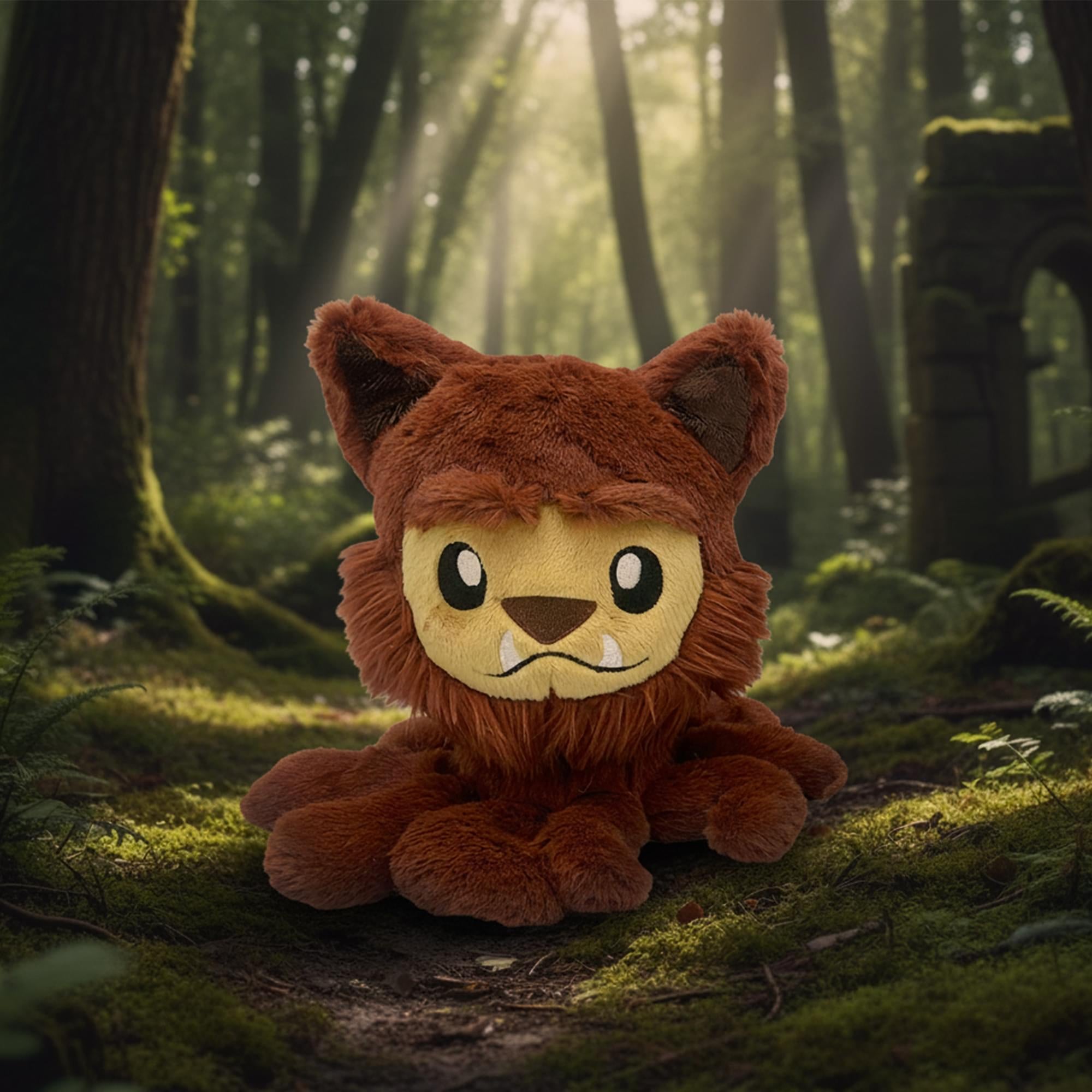 Tentacle Kitty Timber 11 Inch Plush