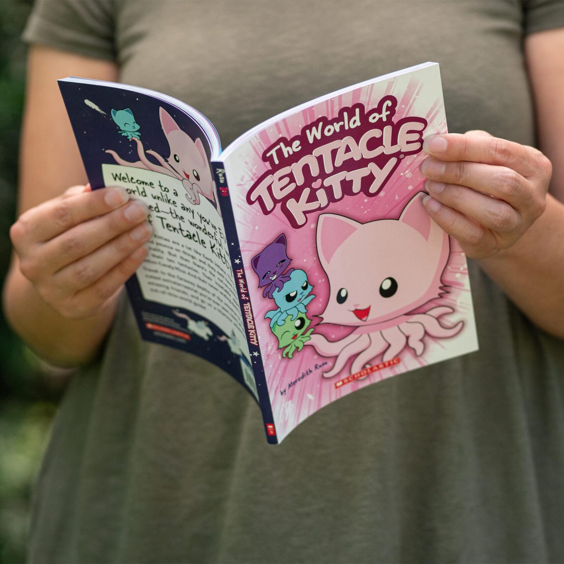 The World of Tentacle Kitty Paperback Book by Meredith Rusu | 112 Pages