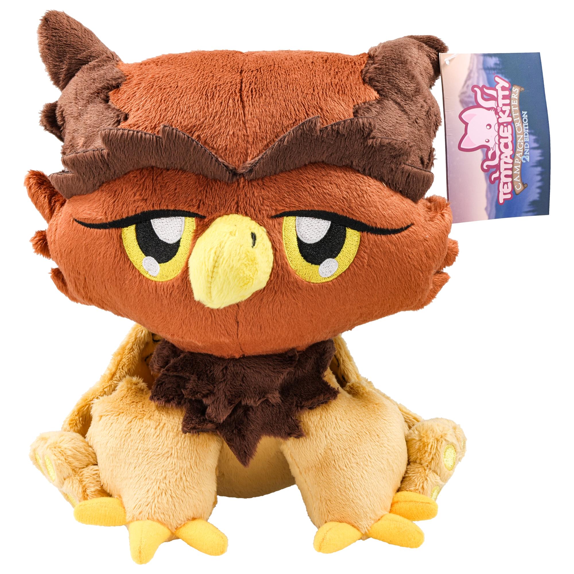 Tentacle Kitty Campaign Critters 2nd Edition Lowland Griffin 11-Inch Collector Plush