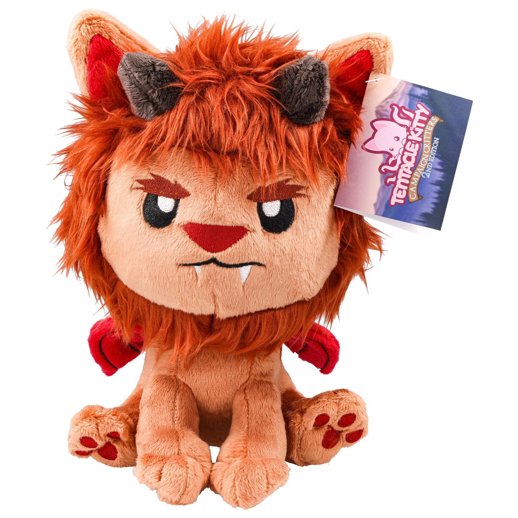 Tentacle Kitty Campaign Critters 2nd Edition Manticore 11-Inch Collector Plush