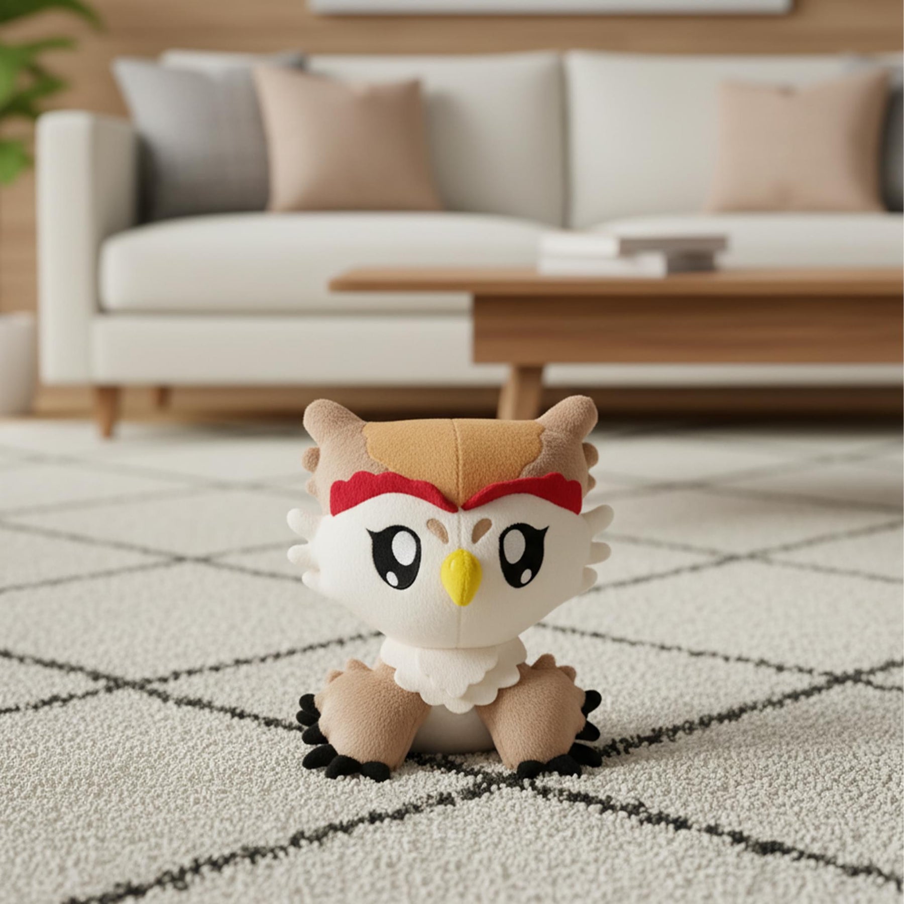 Tentacle Kitty Campaign Critters Dawn Owlbear Plush