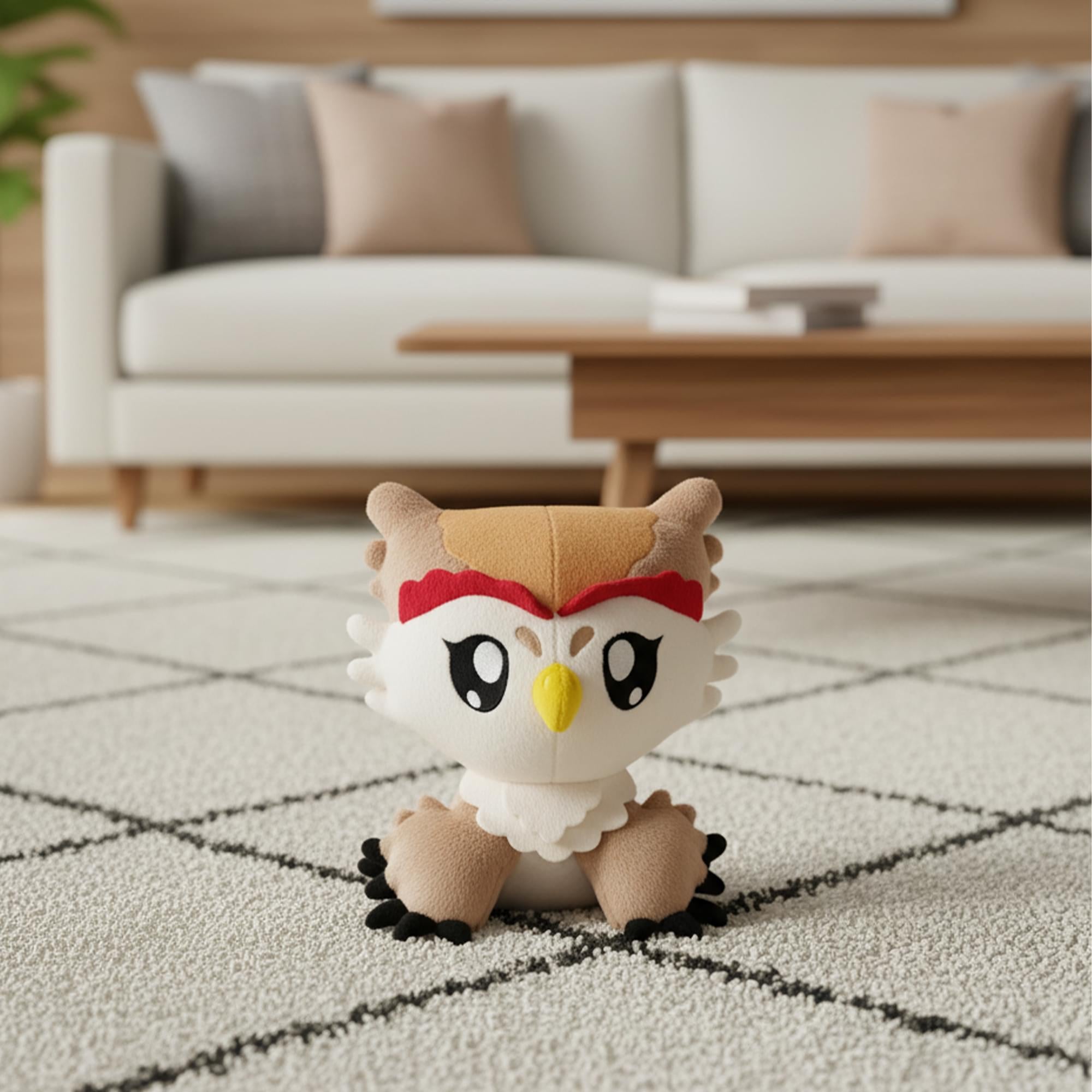 Tentacle Kitty Campaign Critters Dawn Owlbear Plush